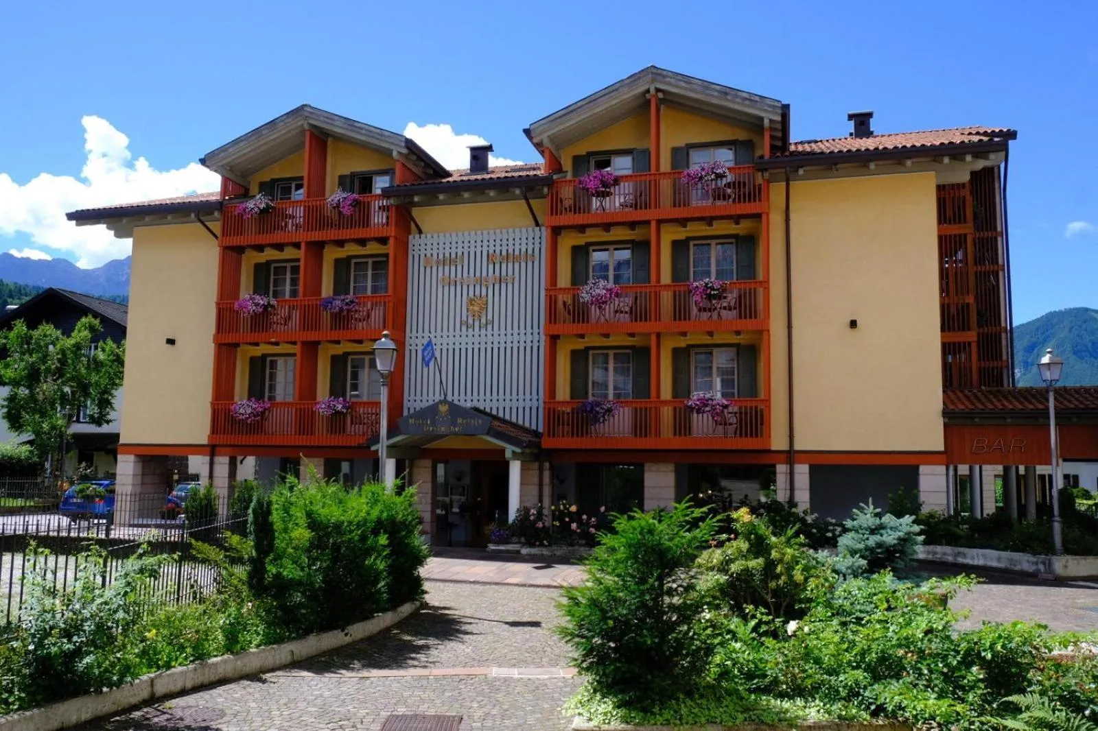 Property building in Hotel Relais Orsingher