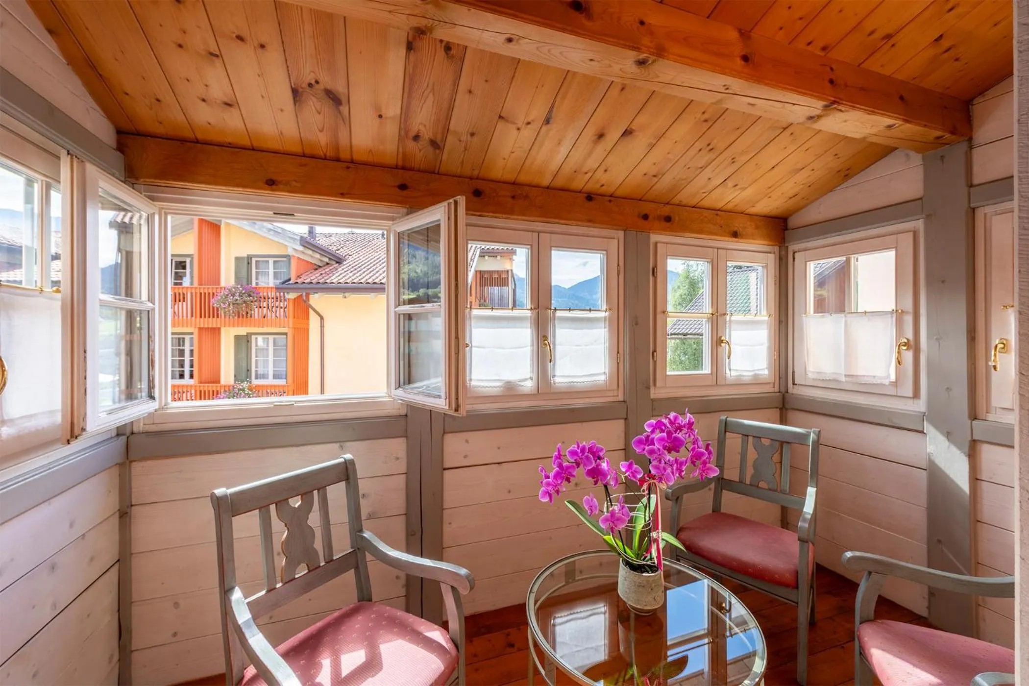 Balcony/Terrace in Hotel Relais Orsingher