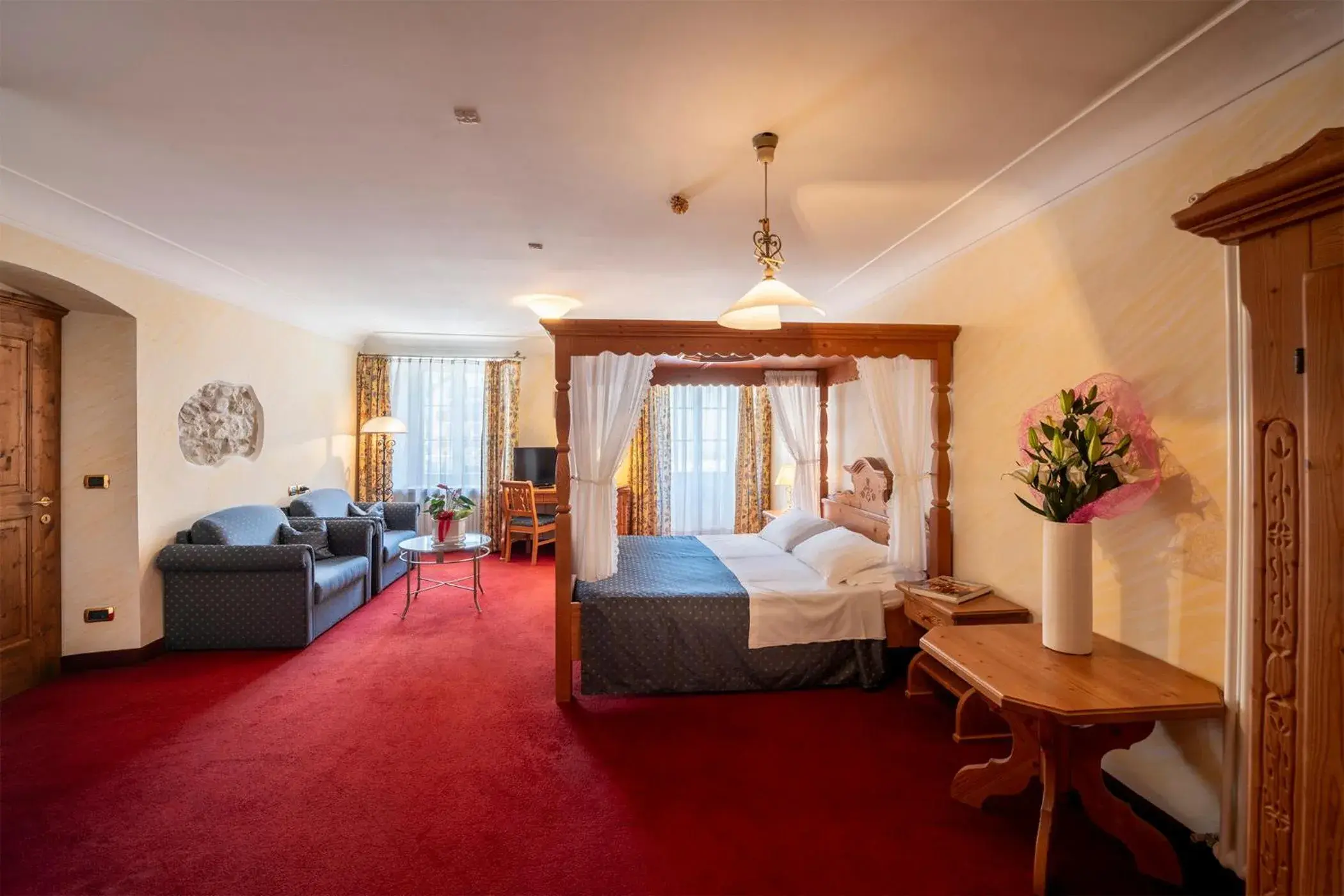 Bed in Hotel Relais Orsingher Bed in Hotel Relais Orsingher