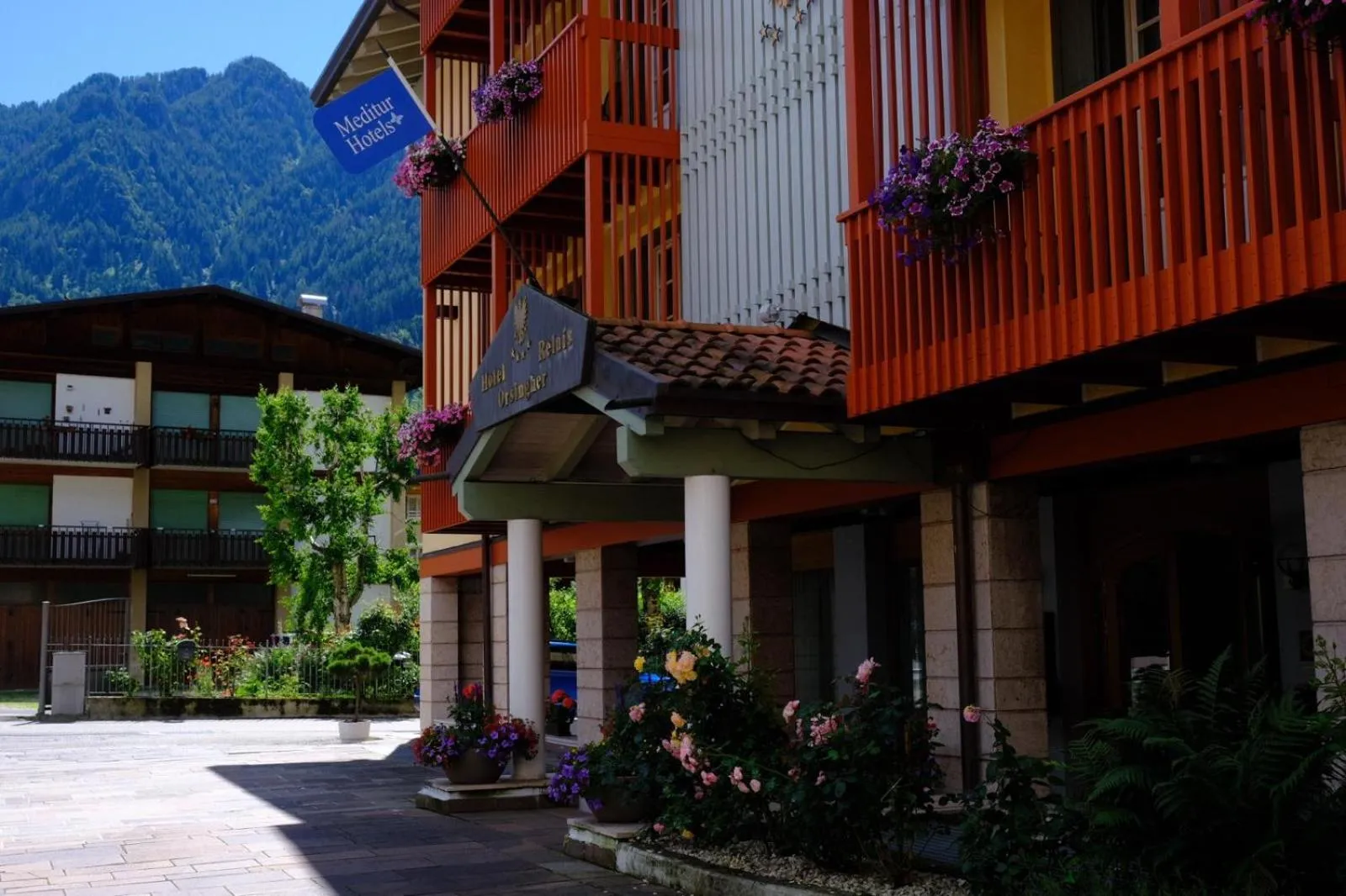 Property building in Hotel Relais Orsingher