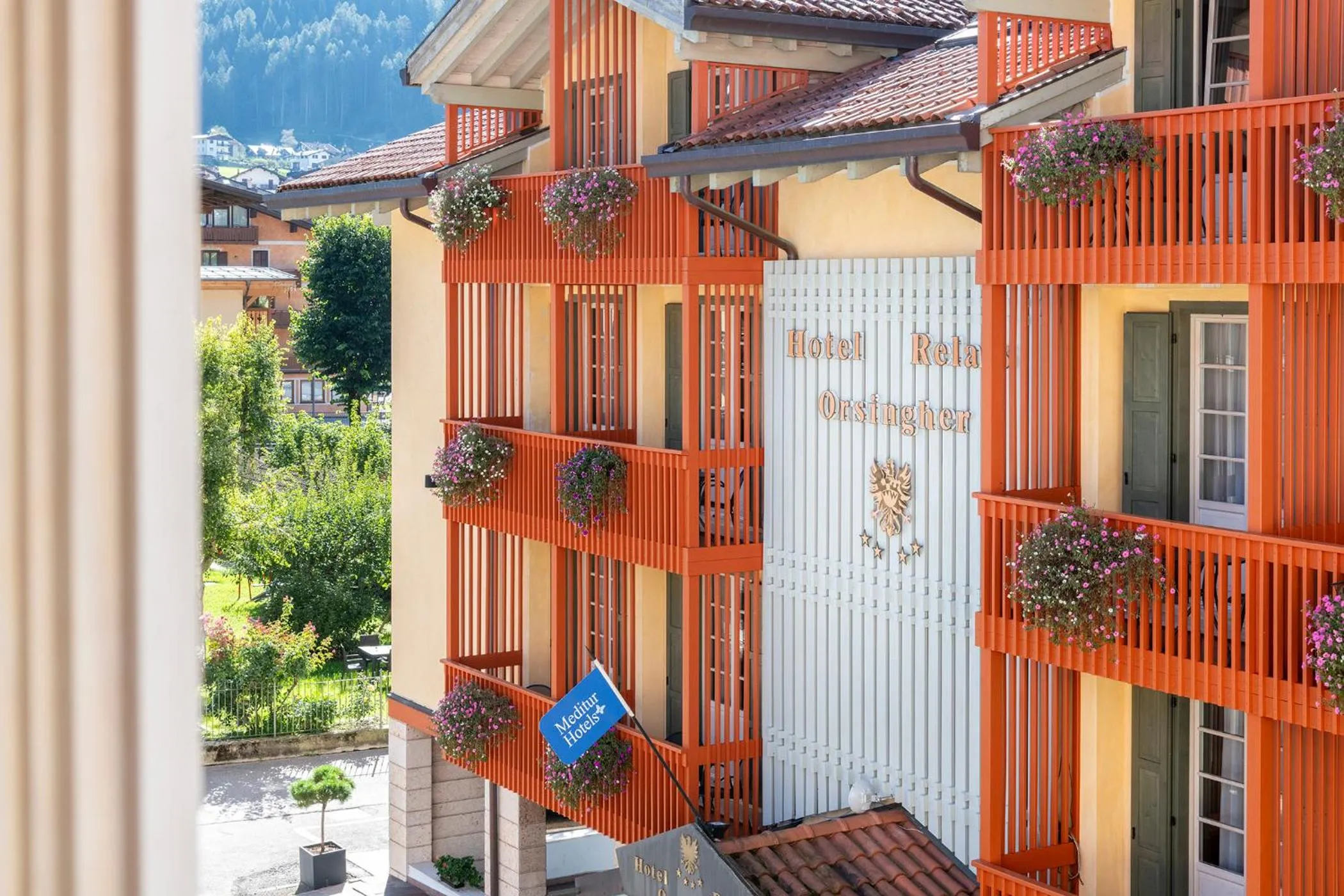 Property building in Hotel Relais Orsingher
