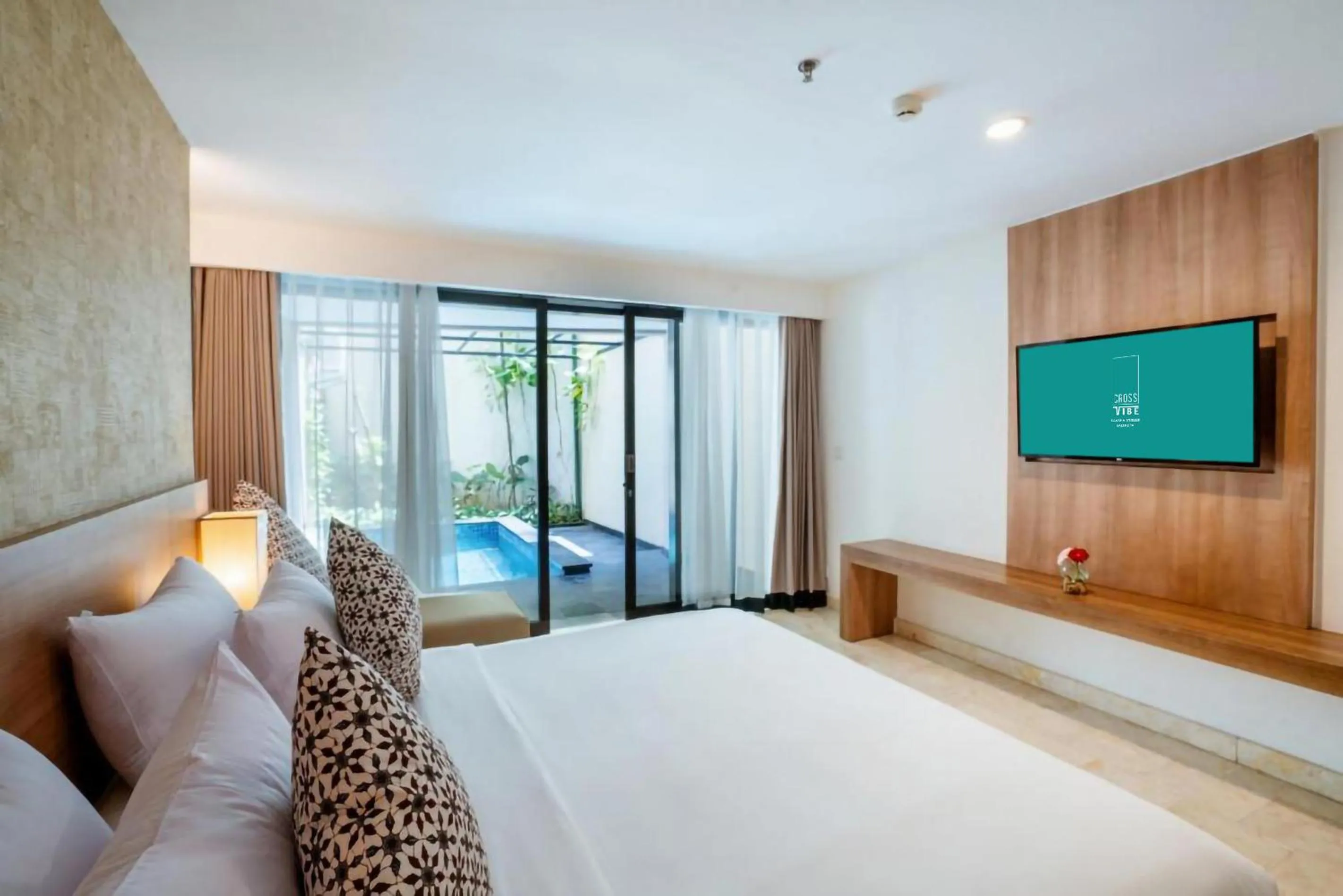 TV and multimedia, Bed in Cross Vibe Paasha Atelier Bali Kuta