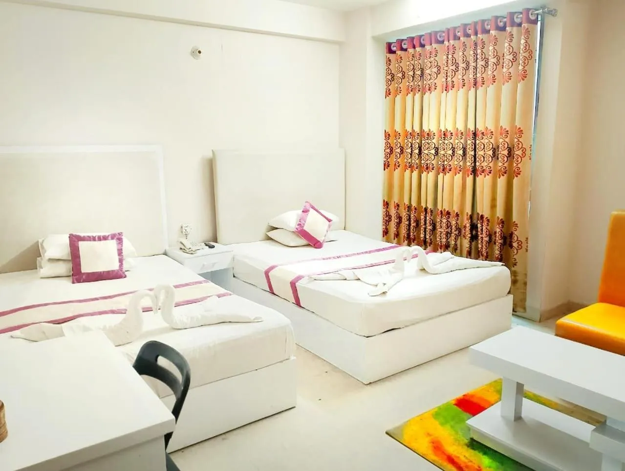 Bed in Platinum Hotel Ltd