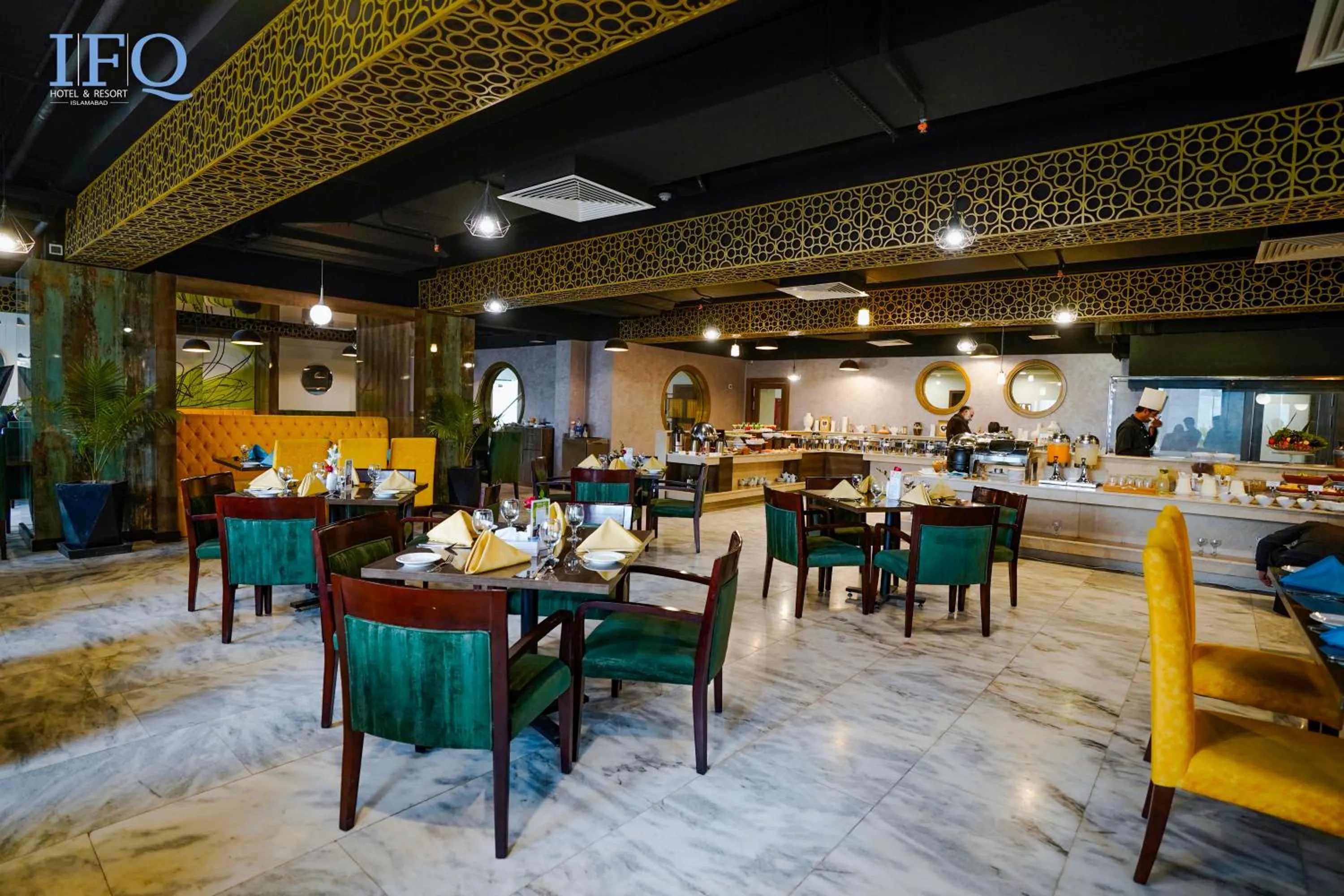 Restaurant/places to eat in IFQ Hotel & Resort Islamabad