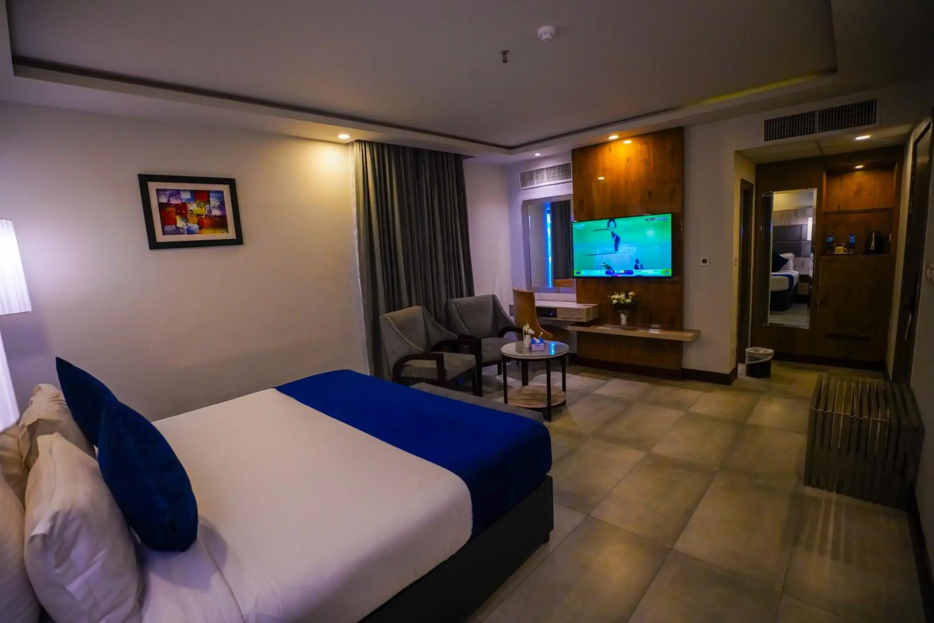 Bed in IFQ Hotel & Resort Islamabad Bed in IFQ Hotel & Resort Islamabad