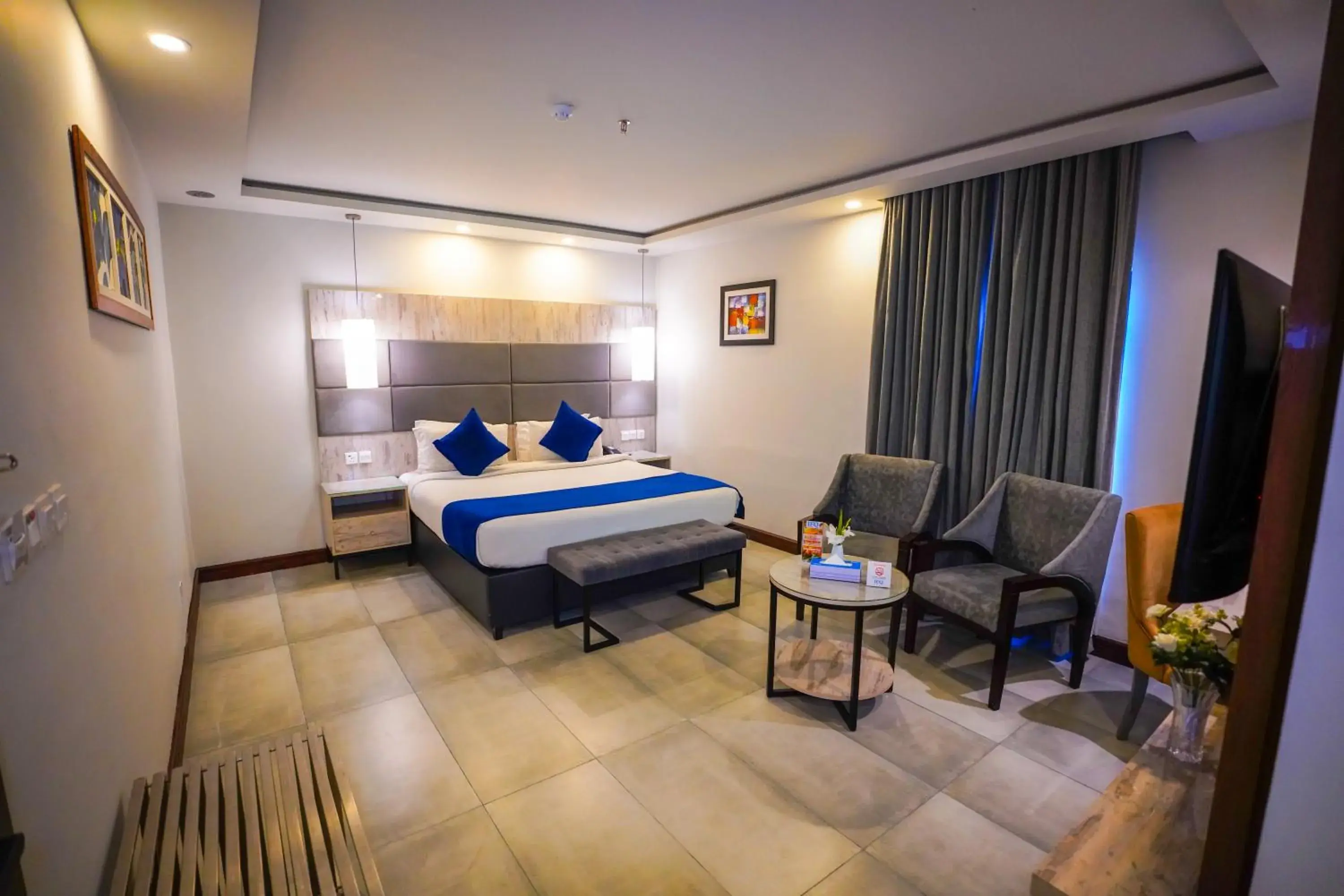 Bed in IFQ Hotel & Resort Islamabad Bed in IFQ Hotel & Resort Islamabad