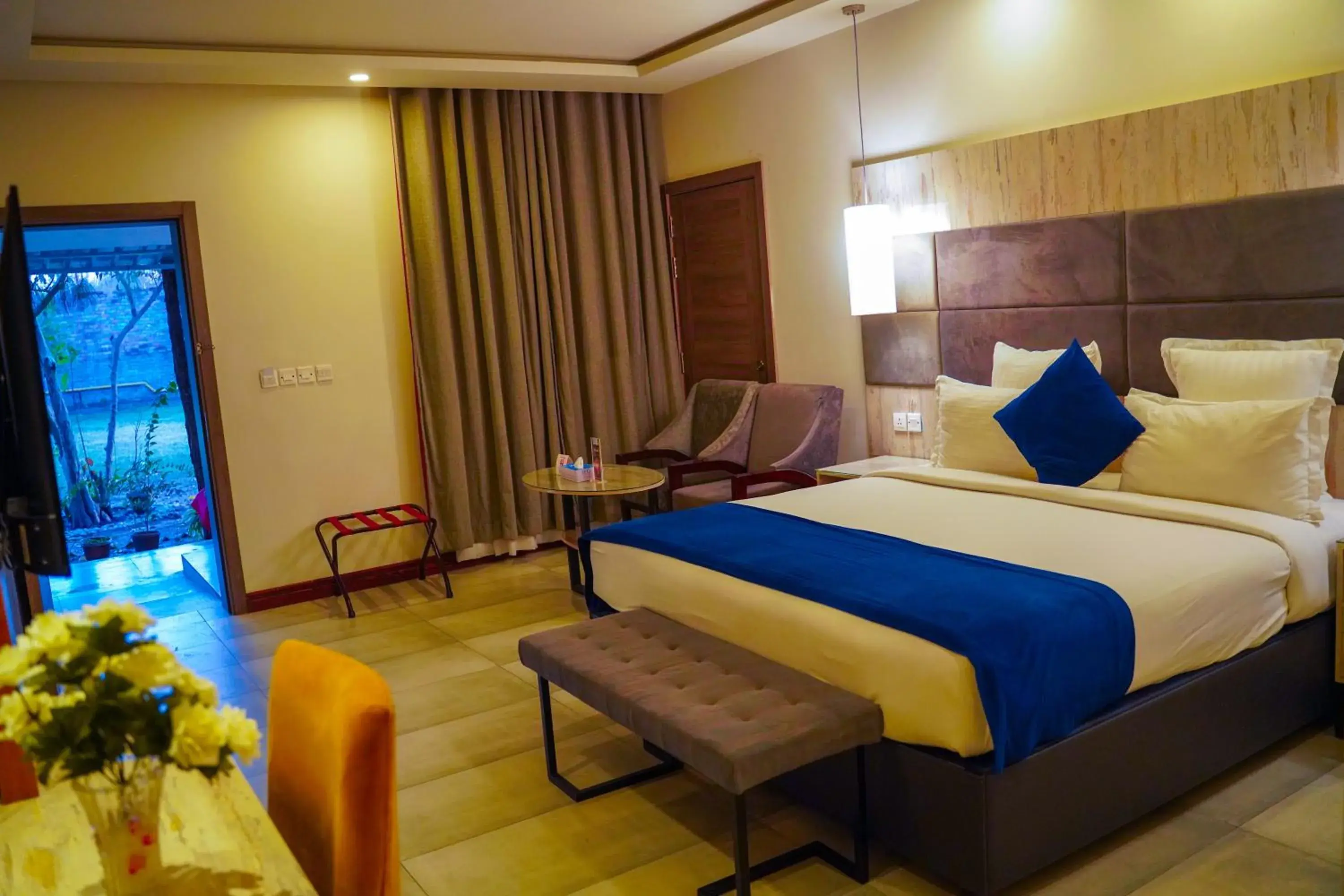 Bed in IFQ Hotel & Resort Islamabad Bed in IFQ Hotel & Resort Islamabad