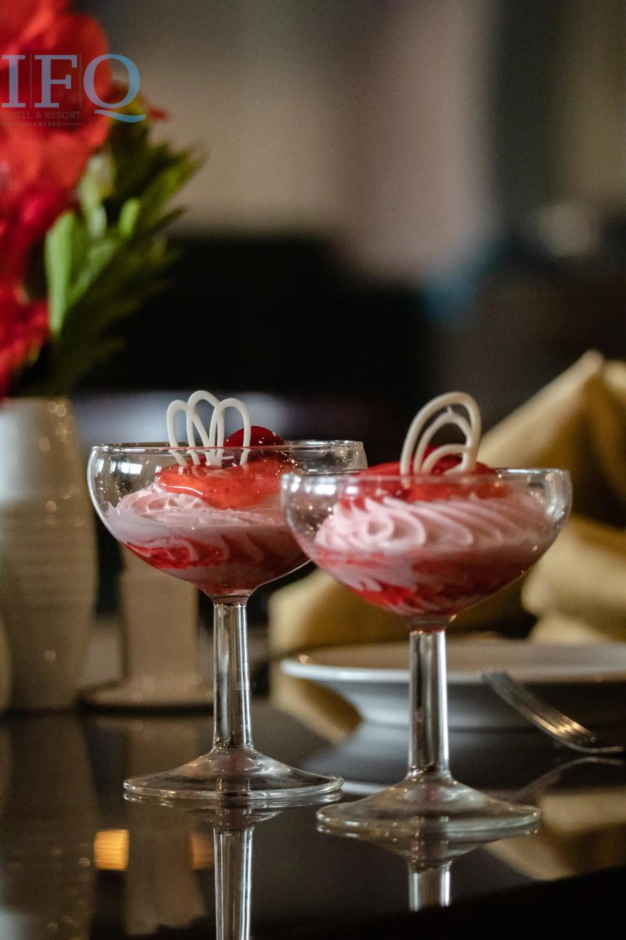 Food and drinks in IFQ Hotel & Resort Islamabad