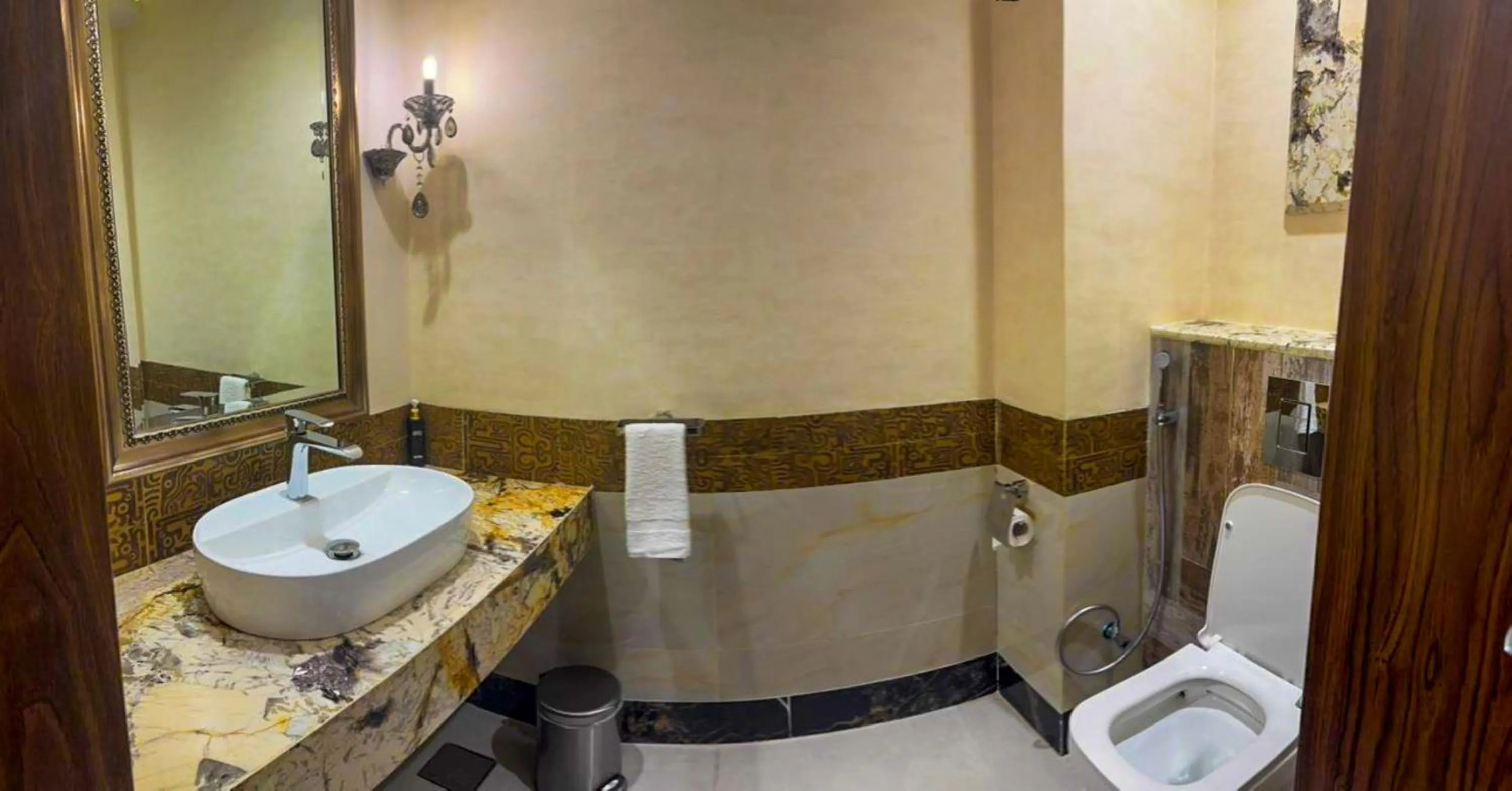 Toilet in IFQ Hotel & Resort Islamabad