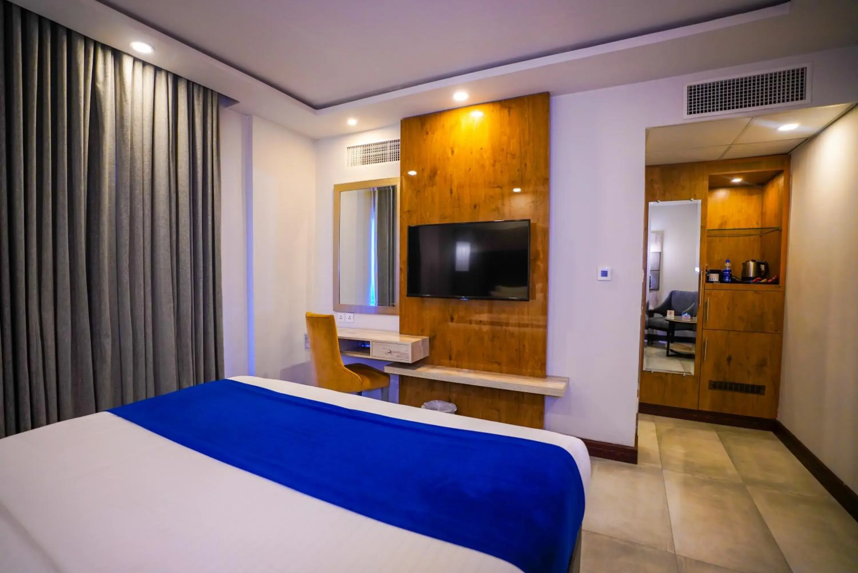 Bed in IFQ Hotel & Resort Islamabad Bed in IFQ Hotel & Resort Islamabad