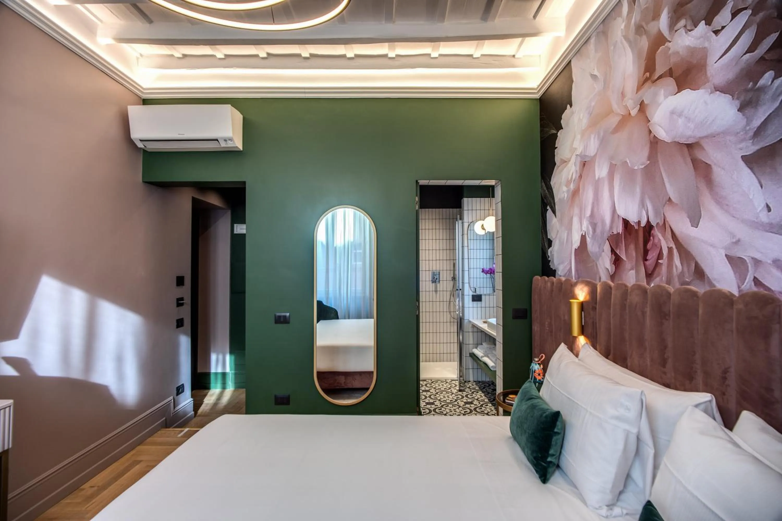 Bedroom, Bed in Palazzetto Trevi