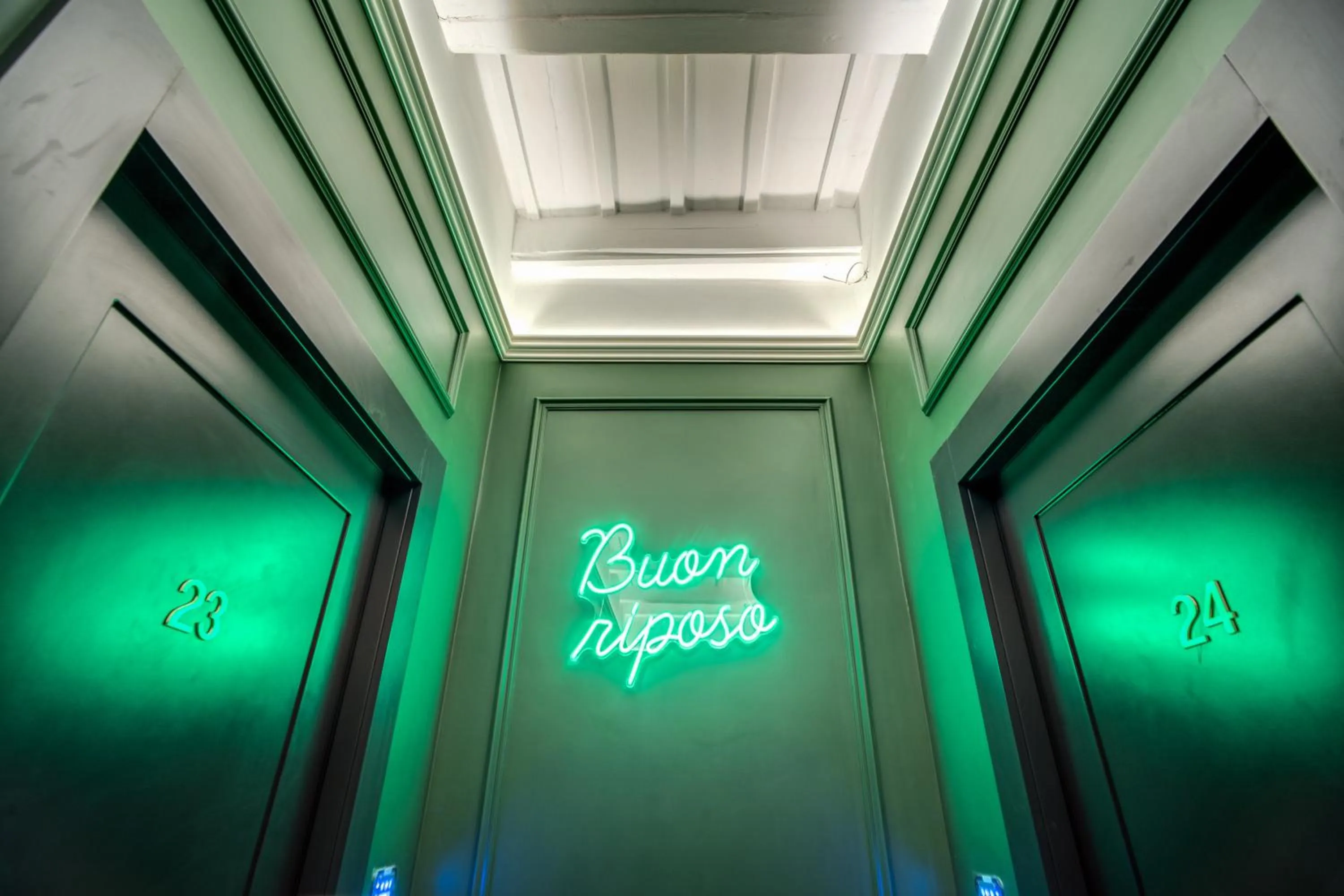 Decorative detail in Palazzetto Trevi