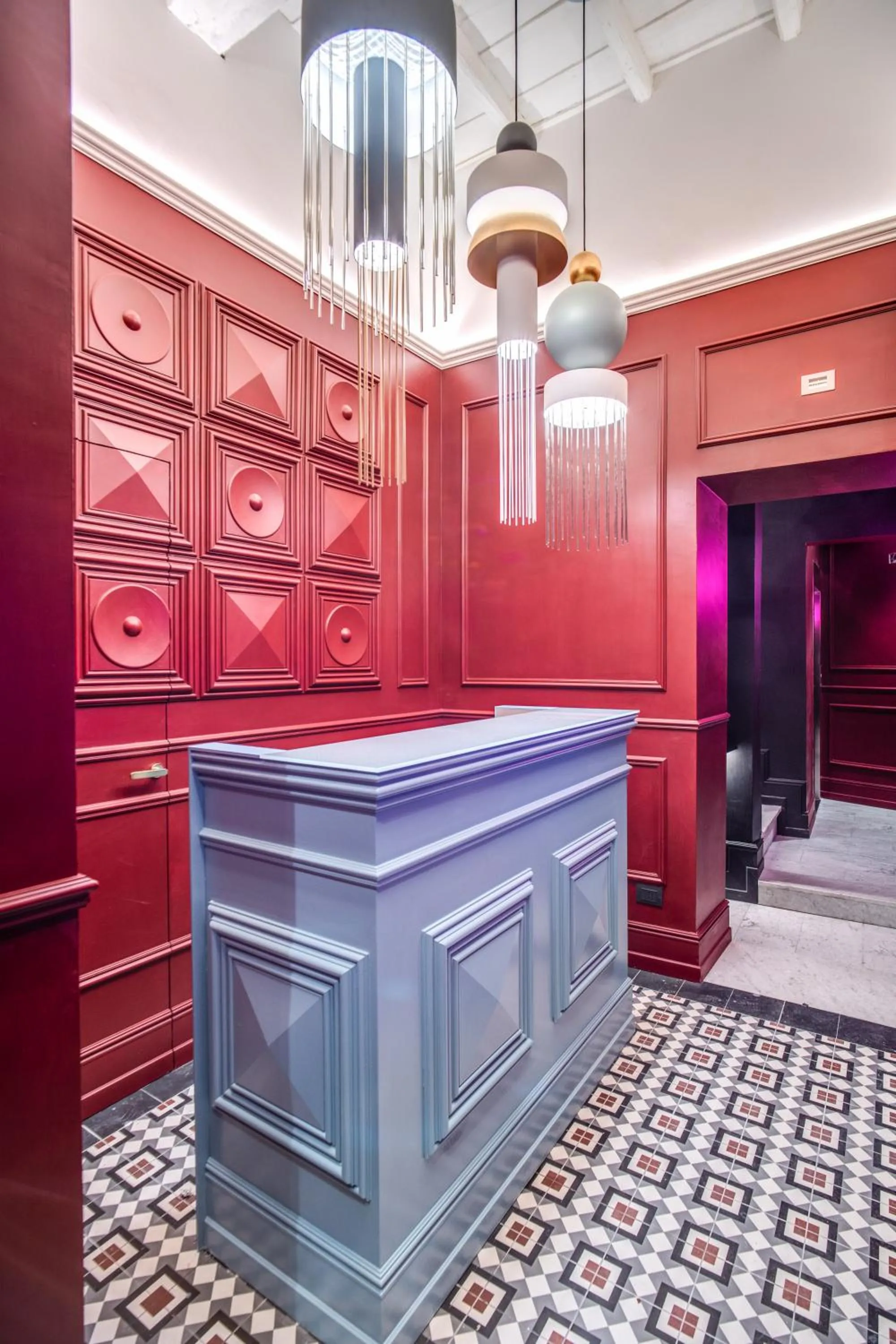 Lobby or reception in Palazzetto Trevi