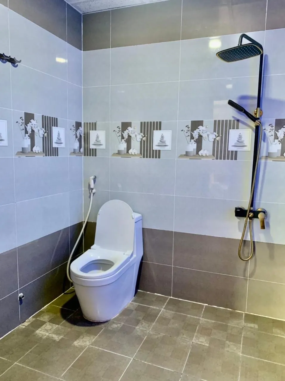 Bathroom in Nhan Duc Hotel