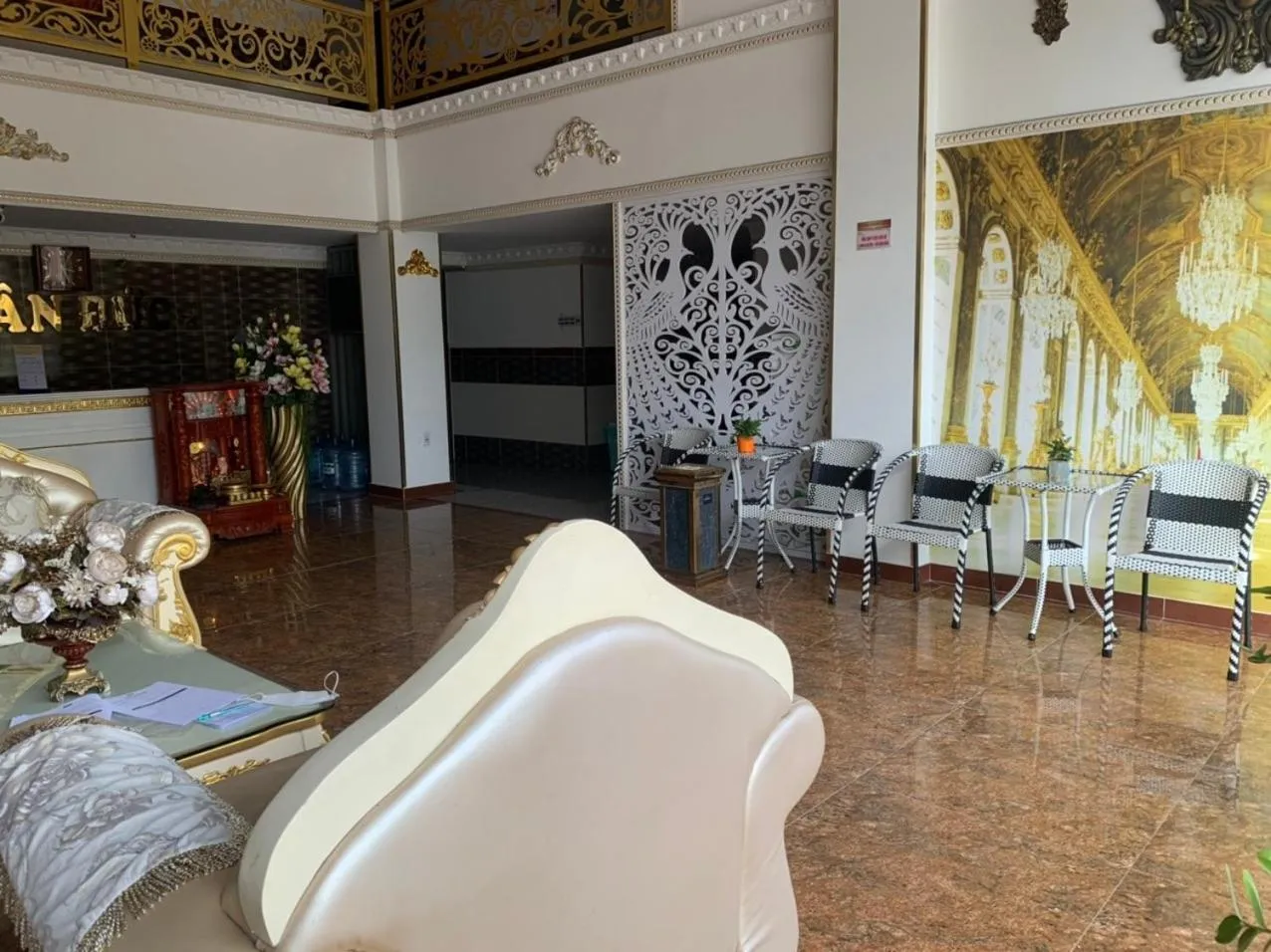 Lobby or reception in Nhan Duc Hotel