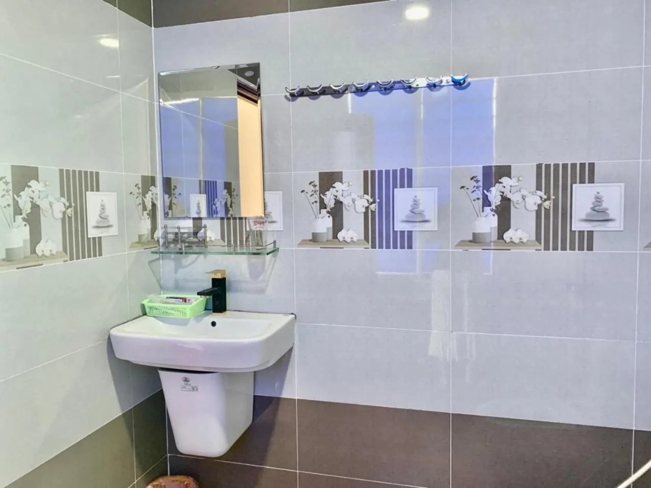 Bathroom in Nhan Duc Hotel