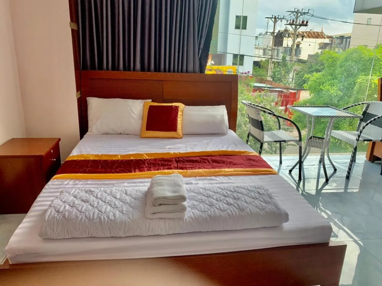 Bedroom, Bed in Nhan Duc Hotel