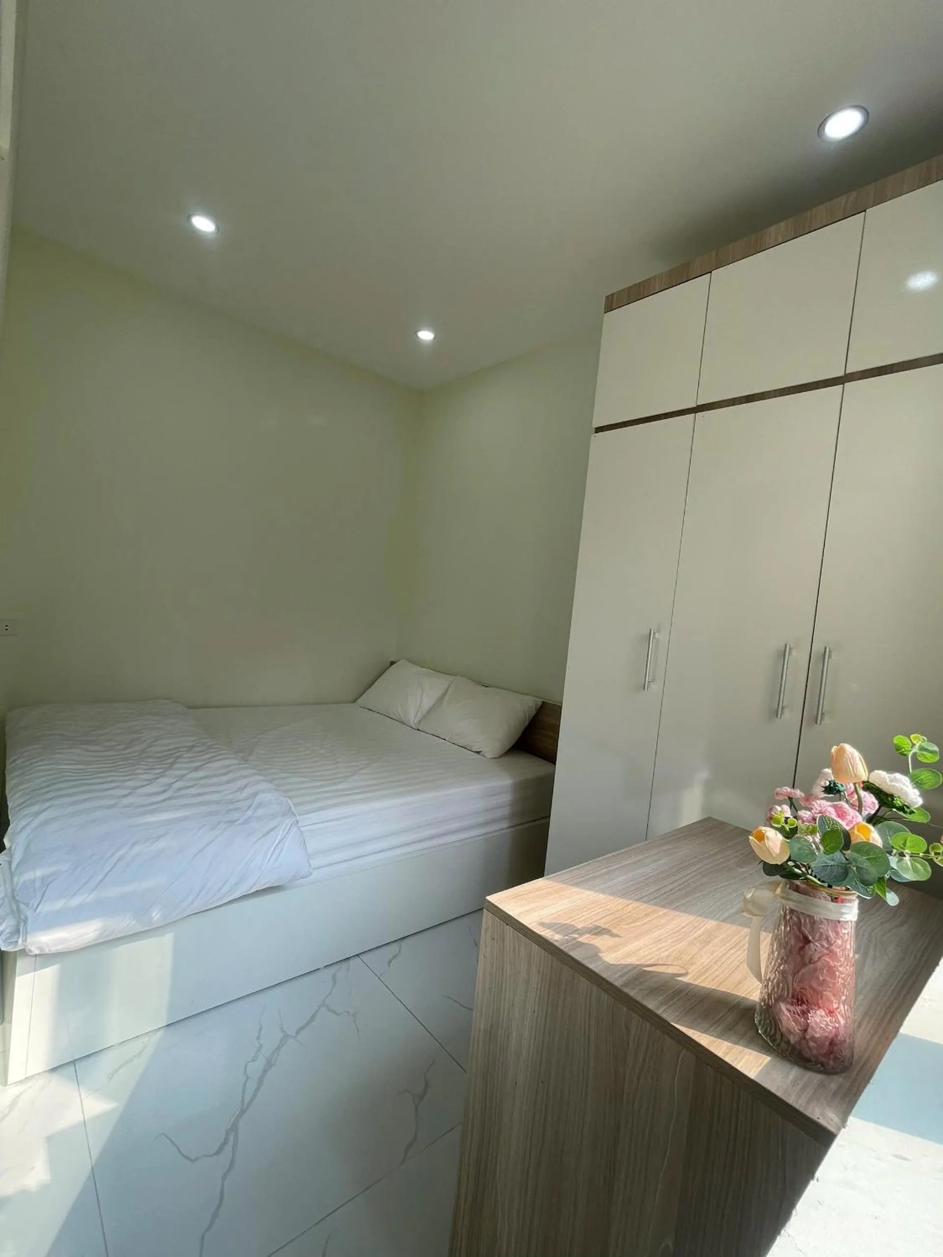 Bed in Era Apartment Xuân Thuỷ