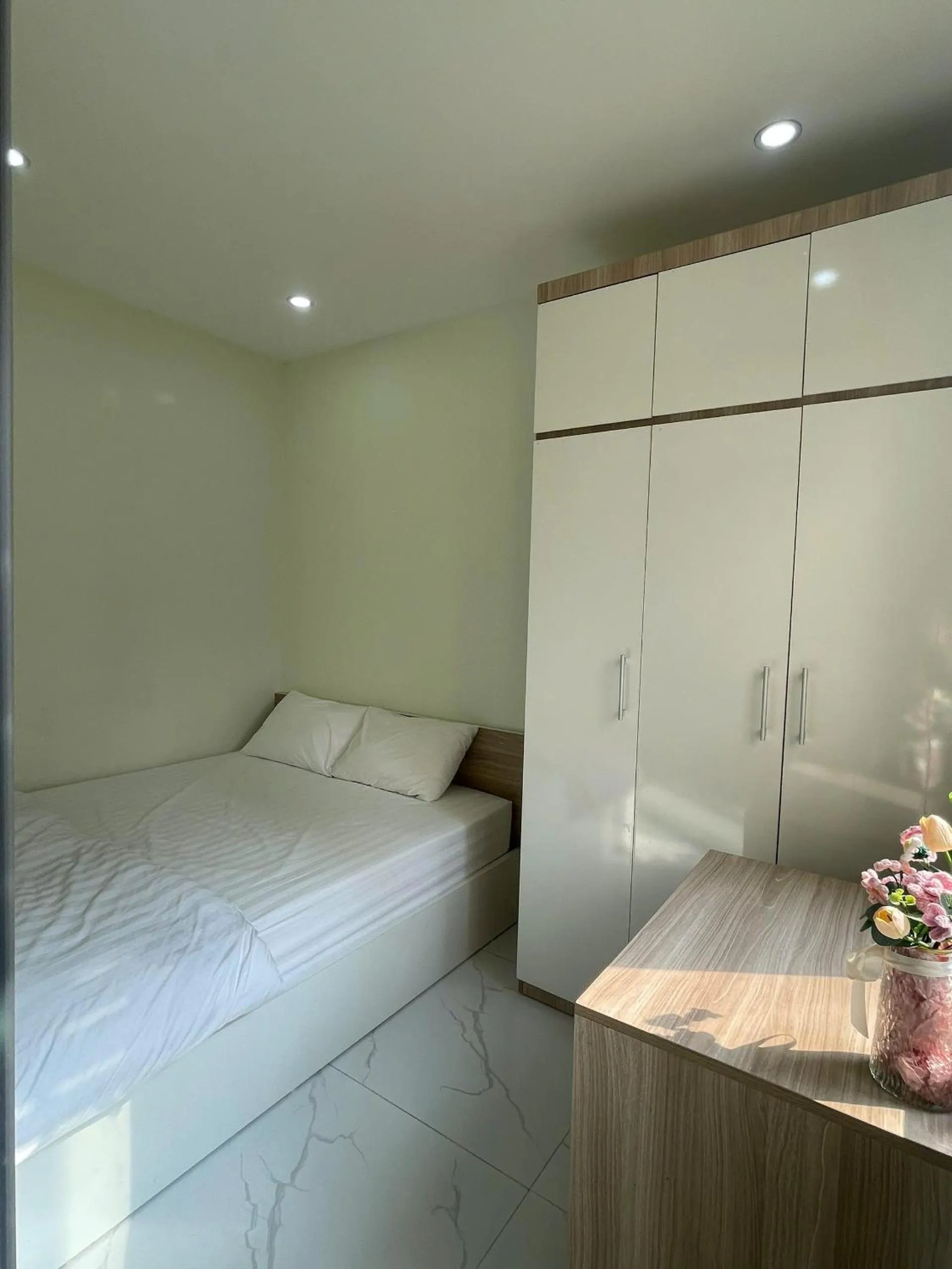 Bed in Era Apartment Xuân Thuỷ