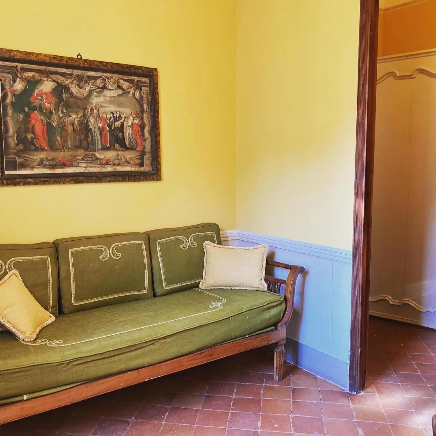 Living room in Palazzo Tucci Residenza d'epoca