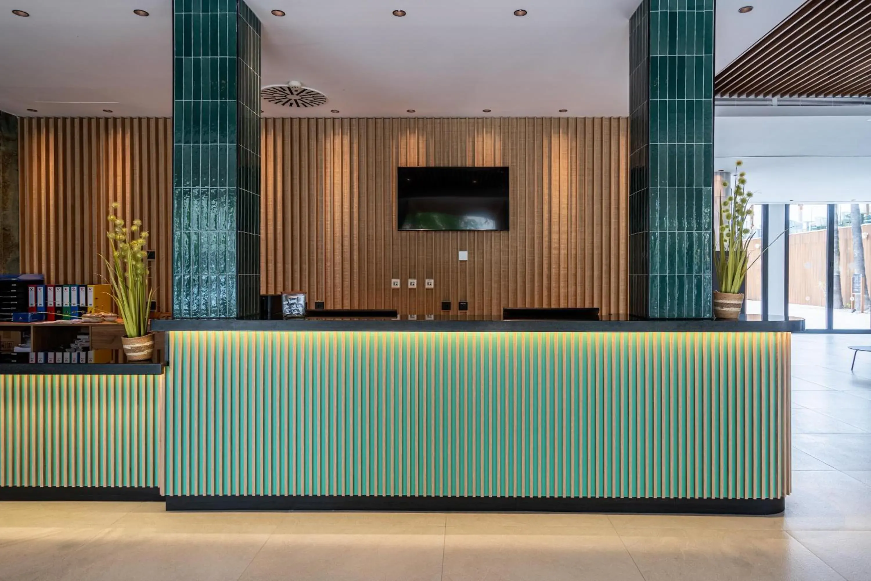 Lobby or reception in THB Bamboo Alcudia - Adults Only Lobby or reception in THB Bamboo Alcudia - Adults Only