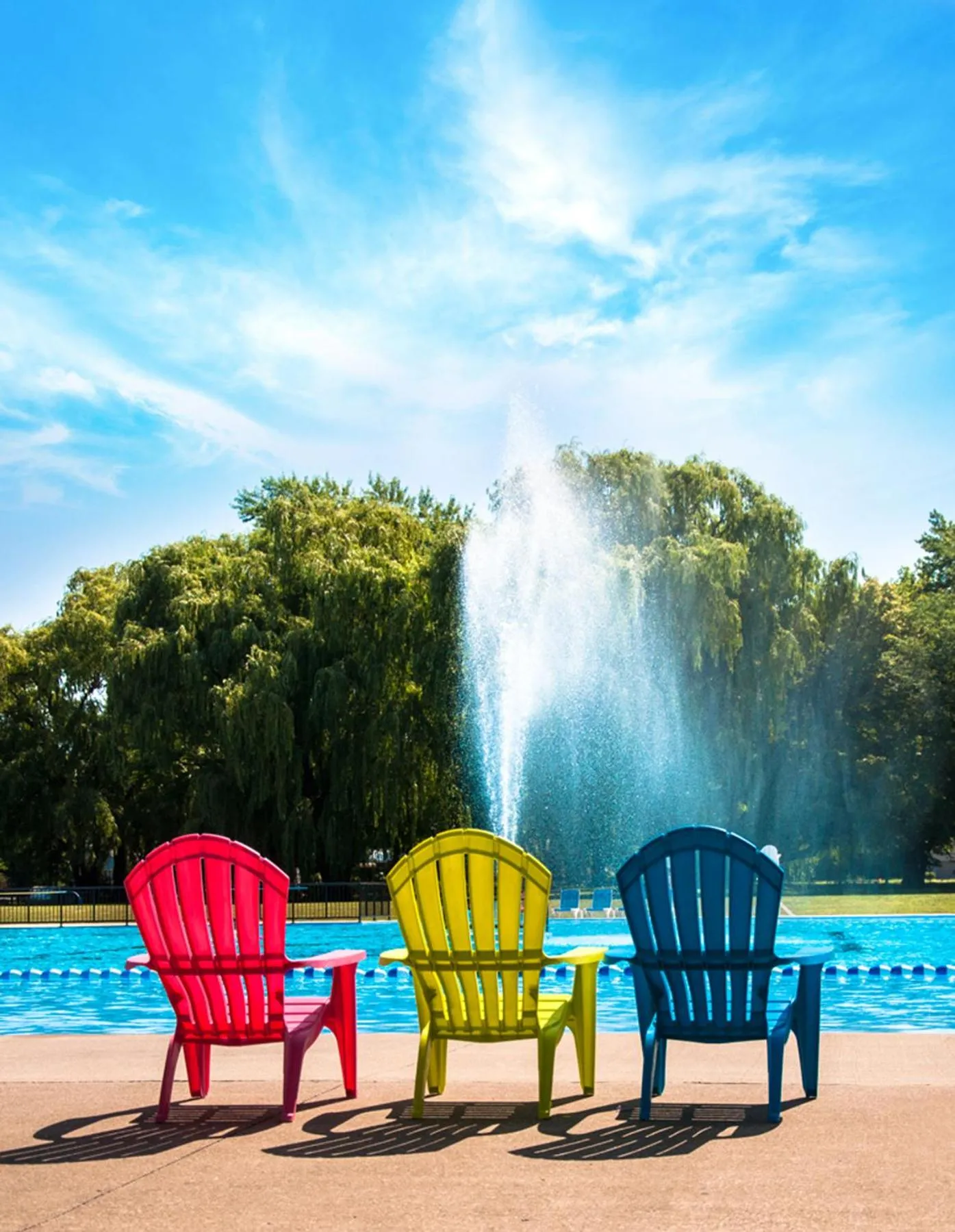 Pool view in Vine Ridge Resort - Cottages