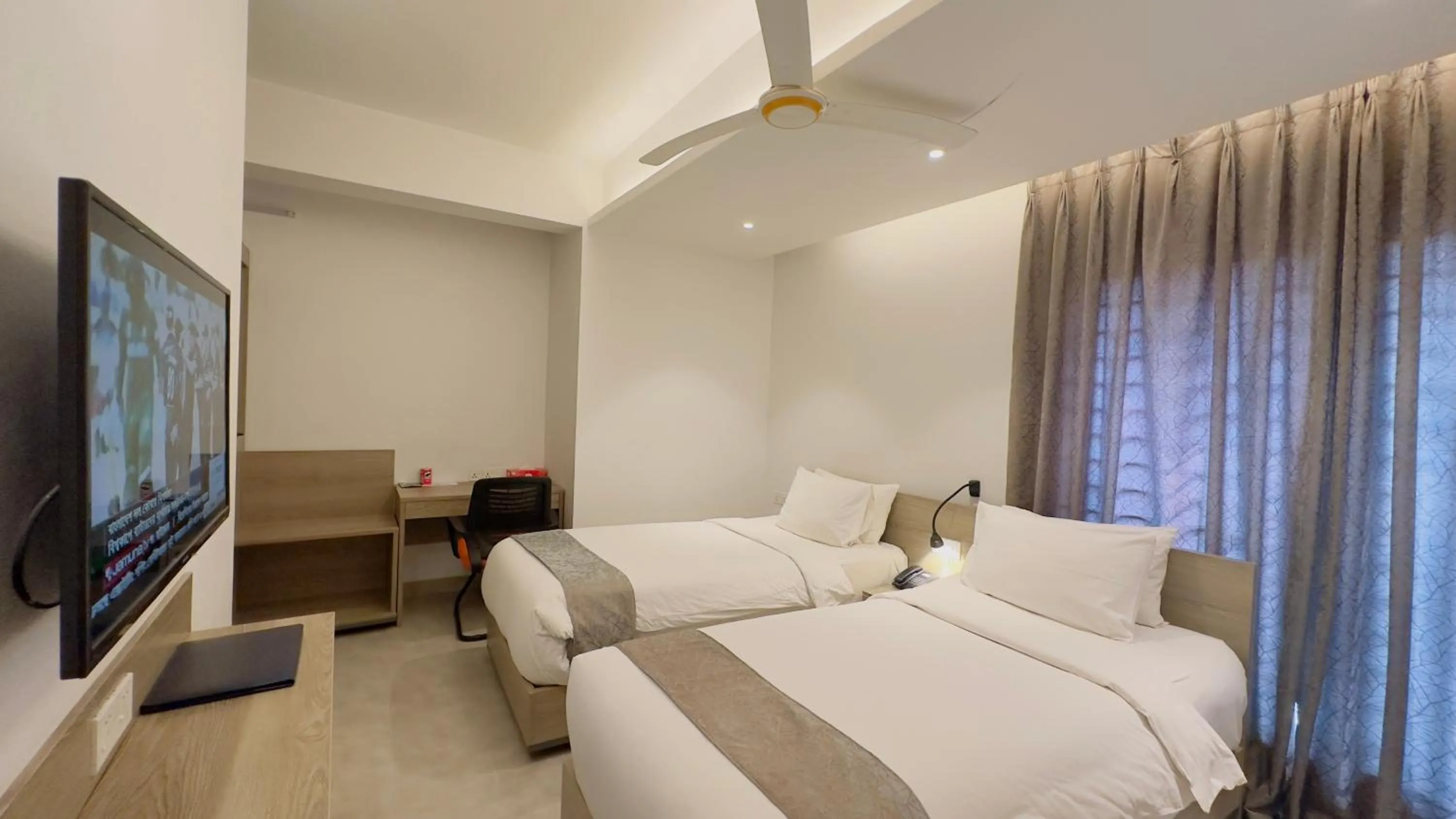 Bed in Priyo Nibash Stylish Residential Hotel