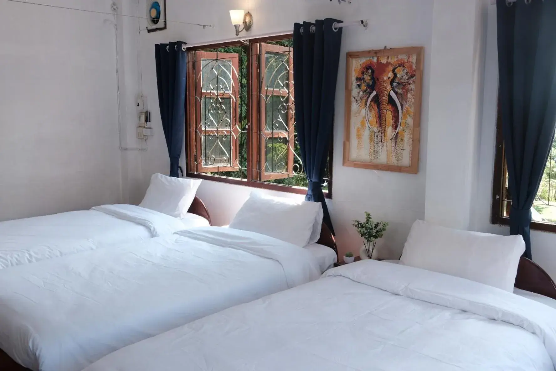 Bed in Sabaydee Guesthouse Bed in Sabaydee Guesthouse