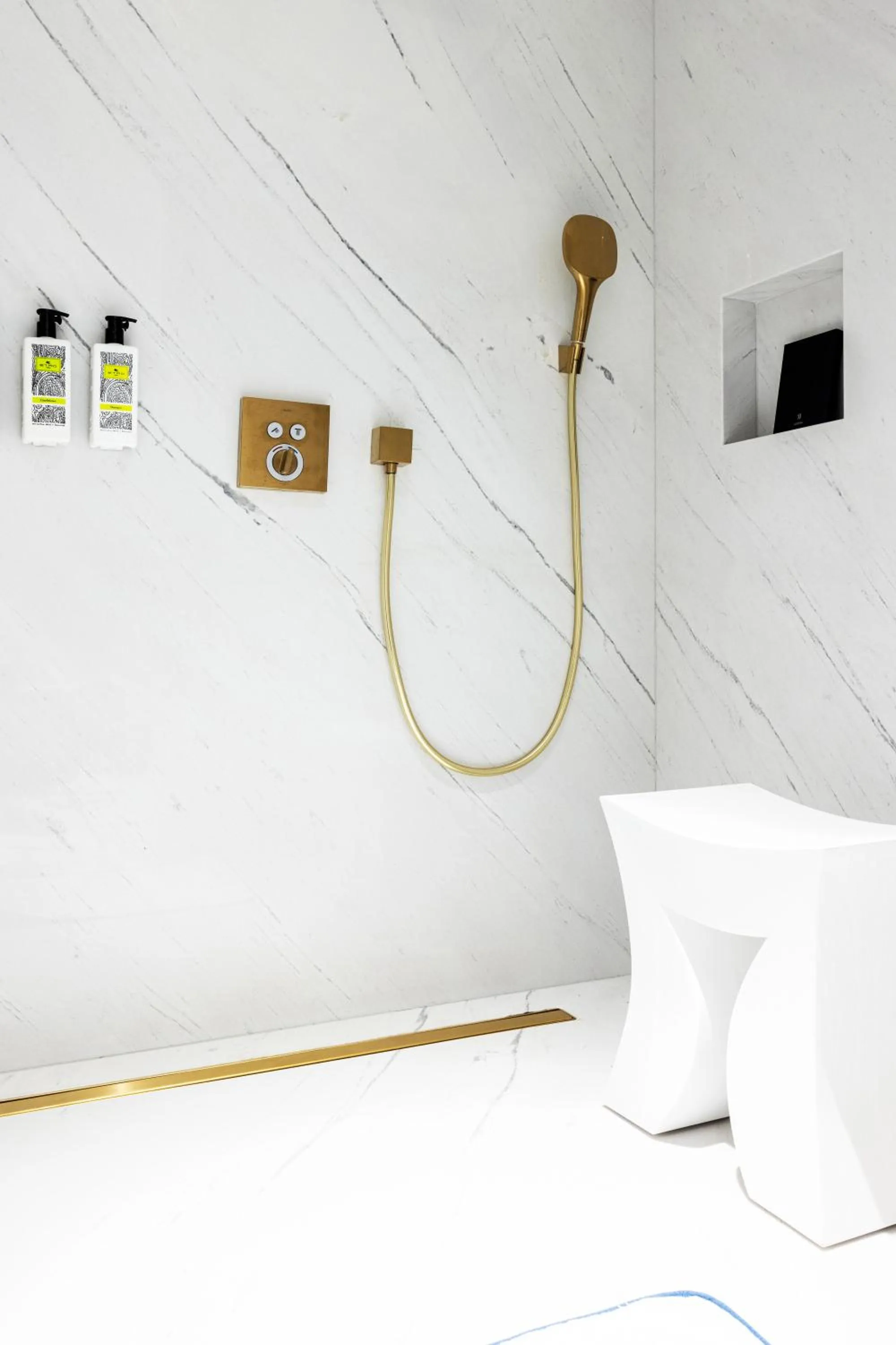 Shower in The Maestro Hotel