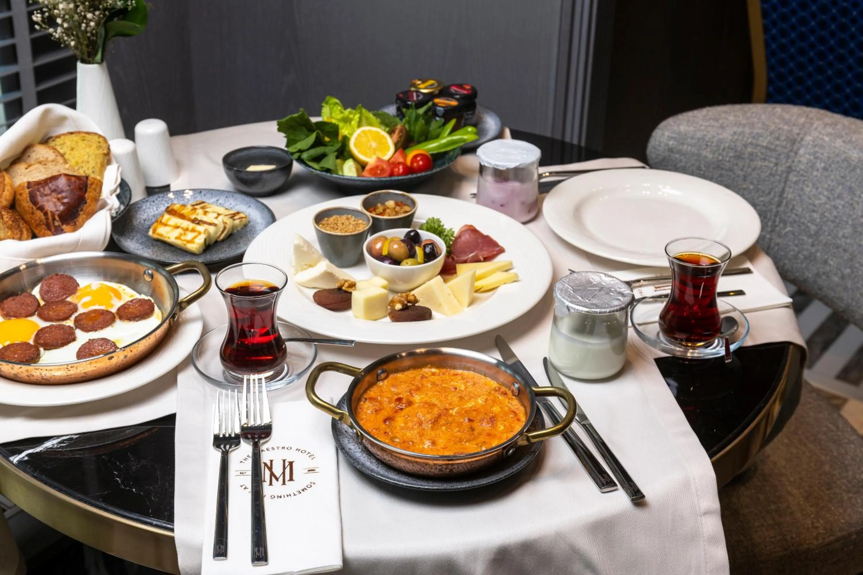 Breakfast in The Maestro Hotel