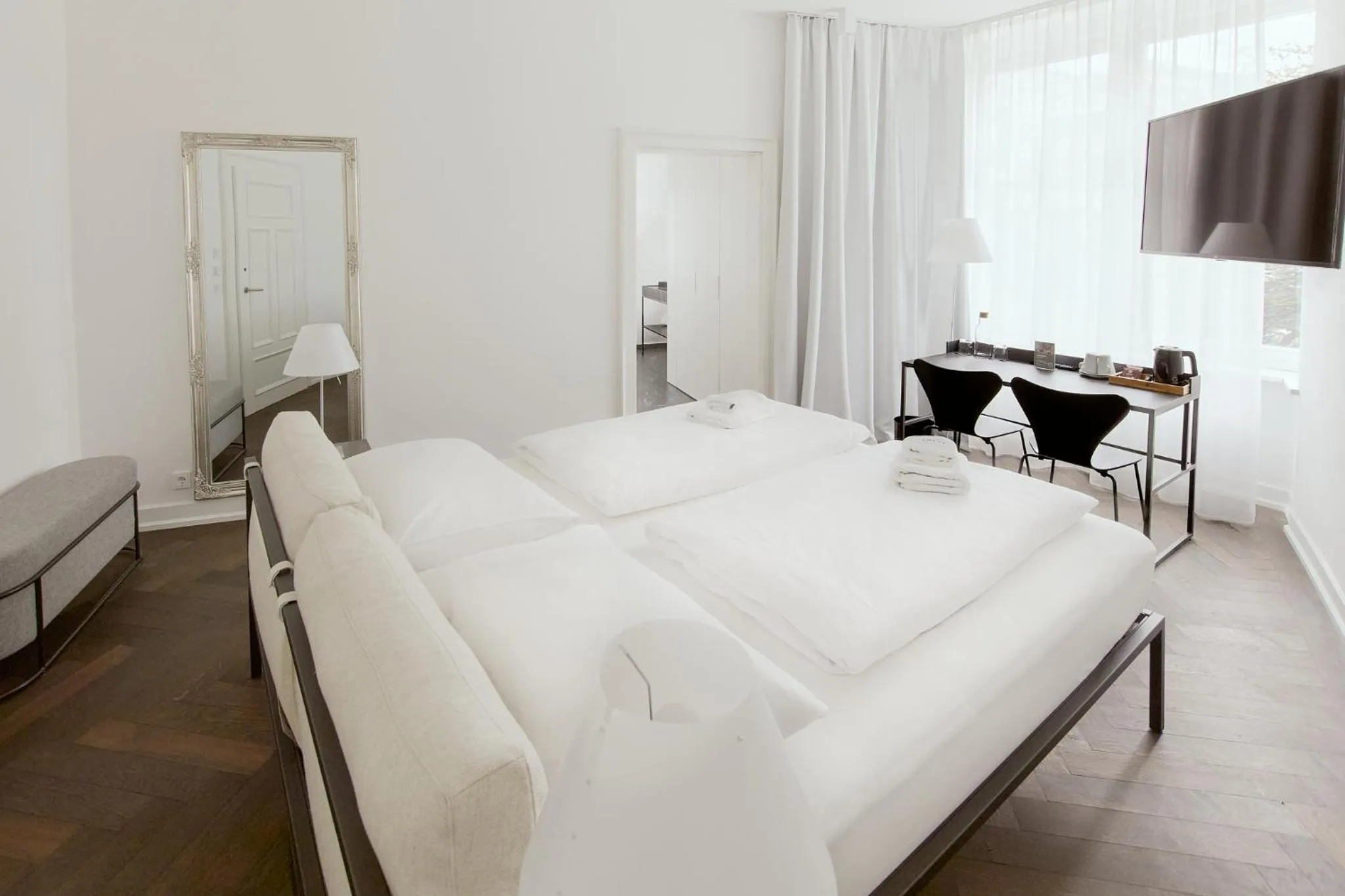 Photo of the whole room, Bed in Das Flint