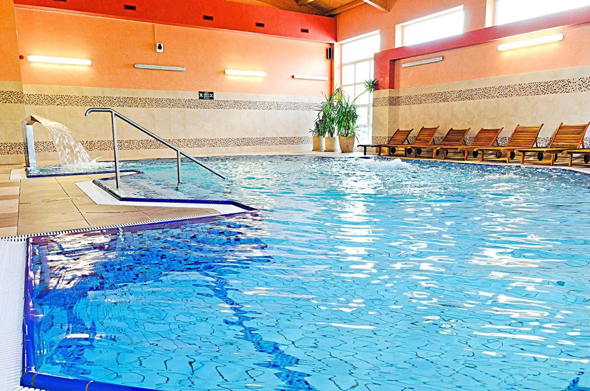 Pool view in Hotel Kudowa Manufaktura Relaksu