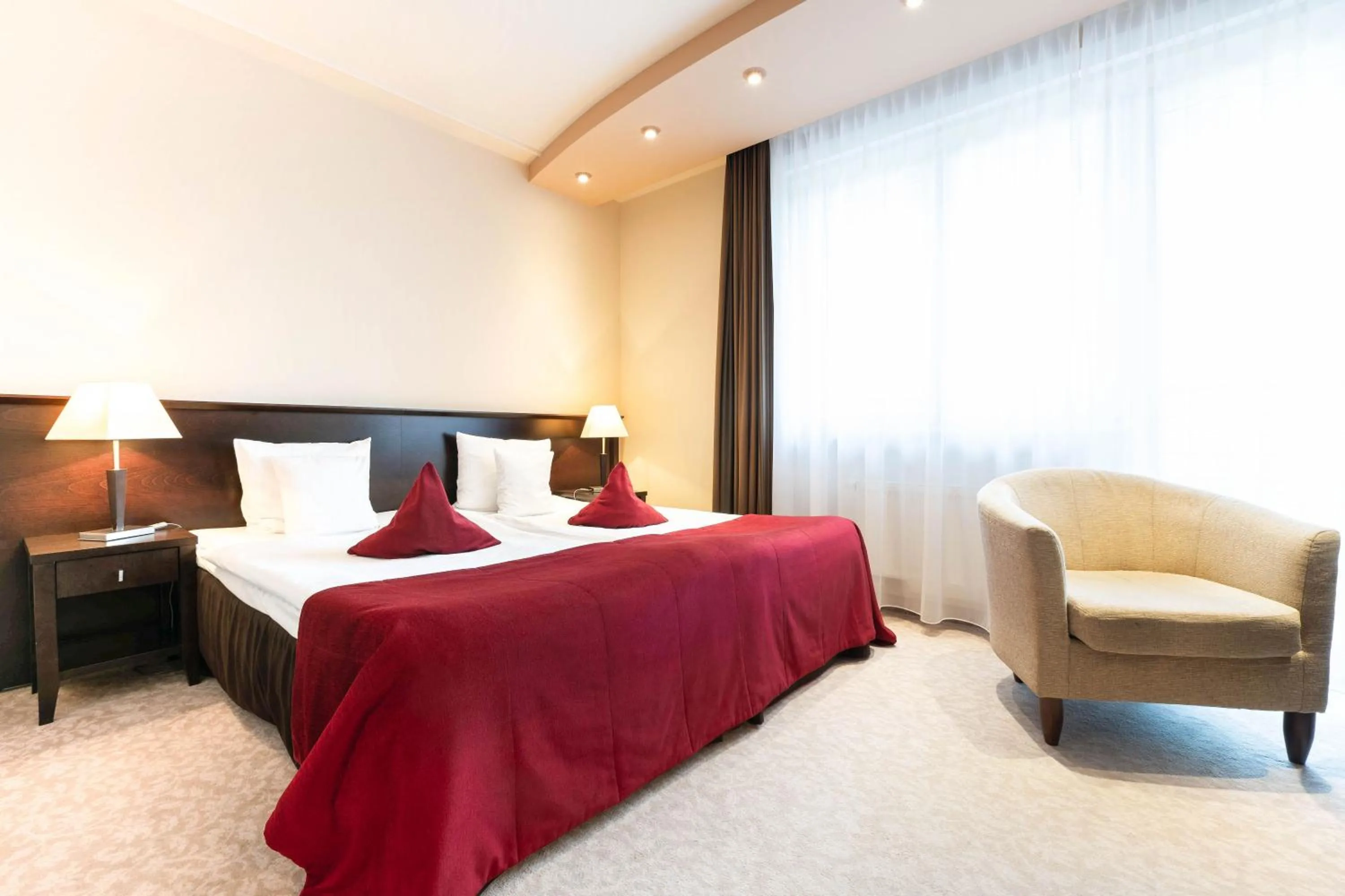 Bed in Hotel Kudowa Manufaktura Relaksu