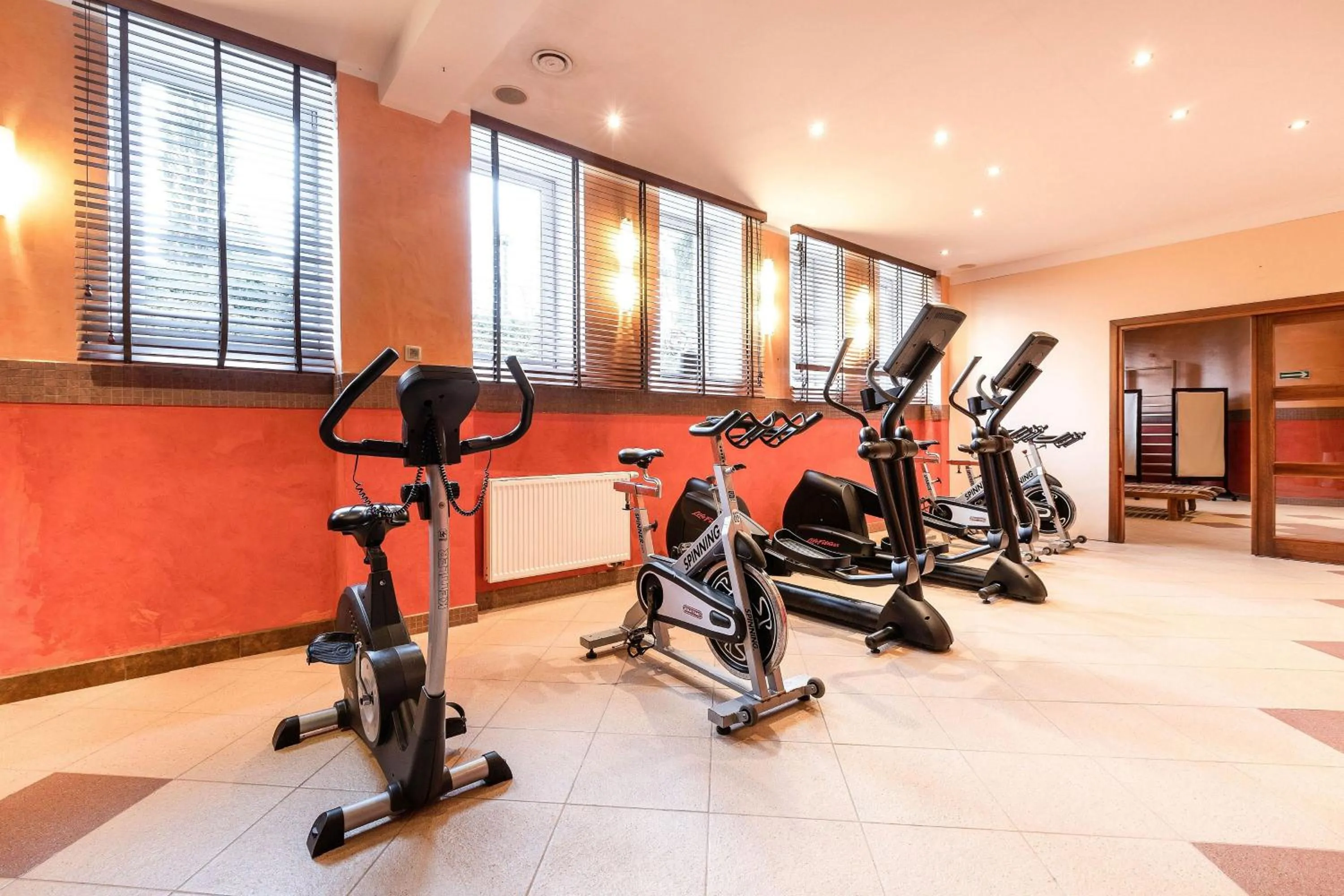 Fitness centre/facilities in Hotel Kudowa Manufaktura Relaksu