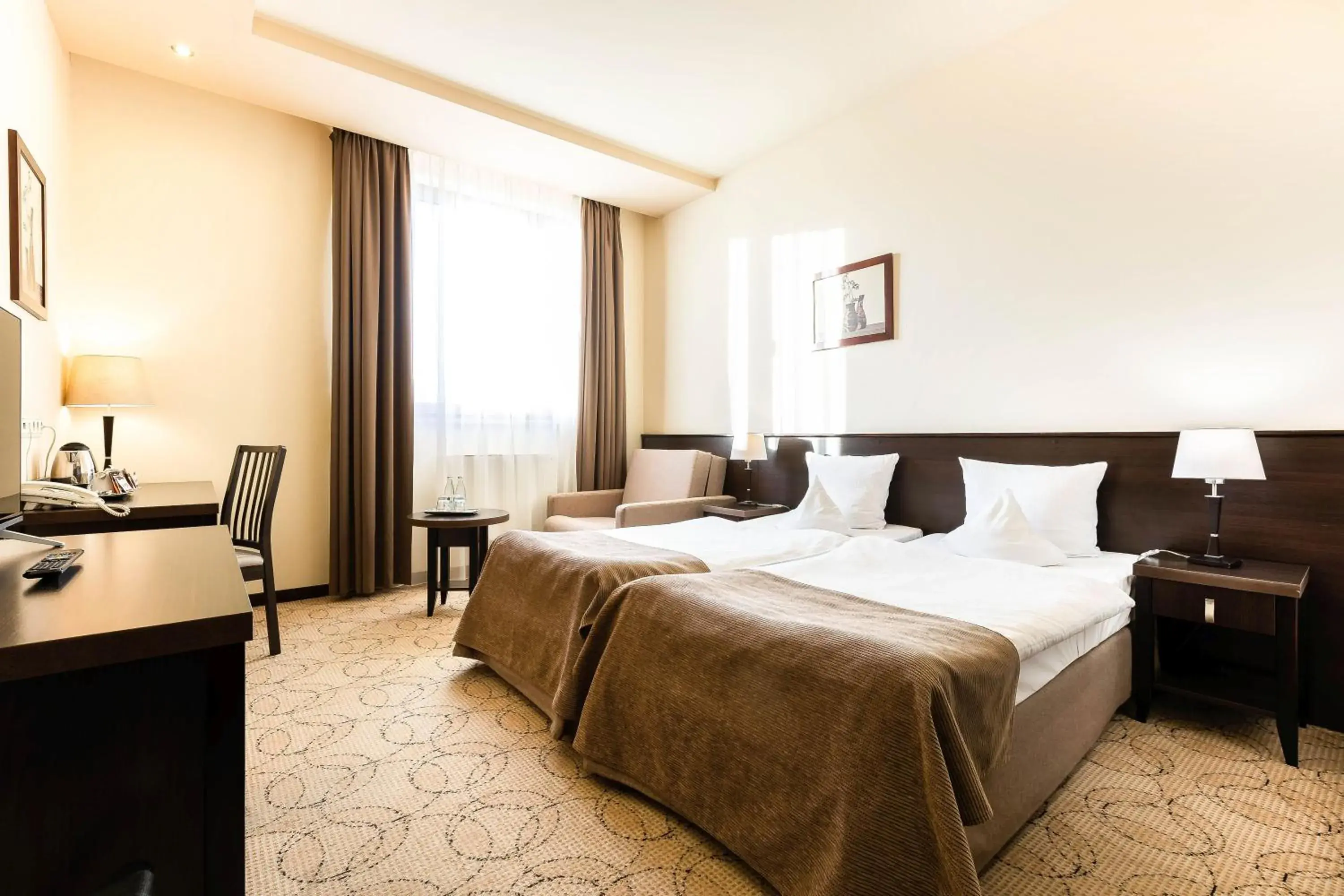 Budget Twin Room - separated building in Hotel Kudowa Manufaktura Relaksu Budget Twin Room - separated building in Hotel Kudowa Manufaktura Relaksu