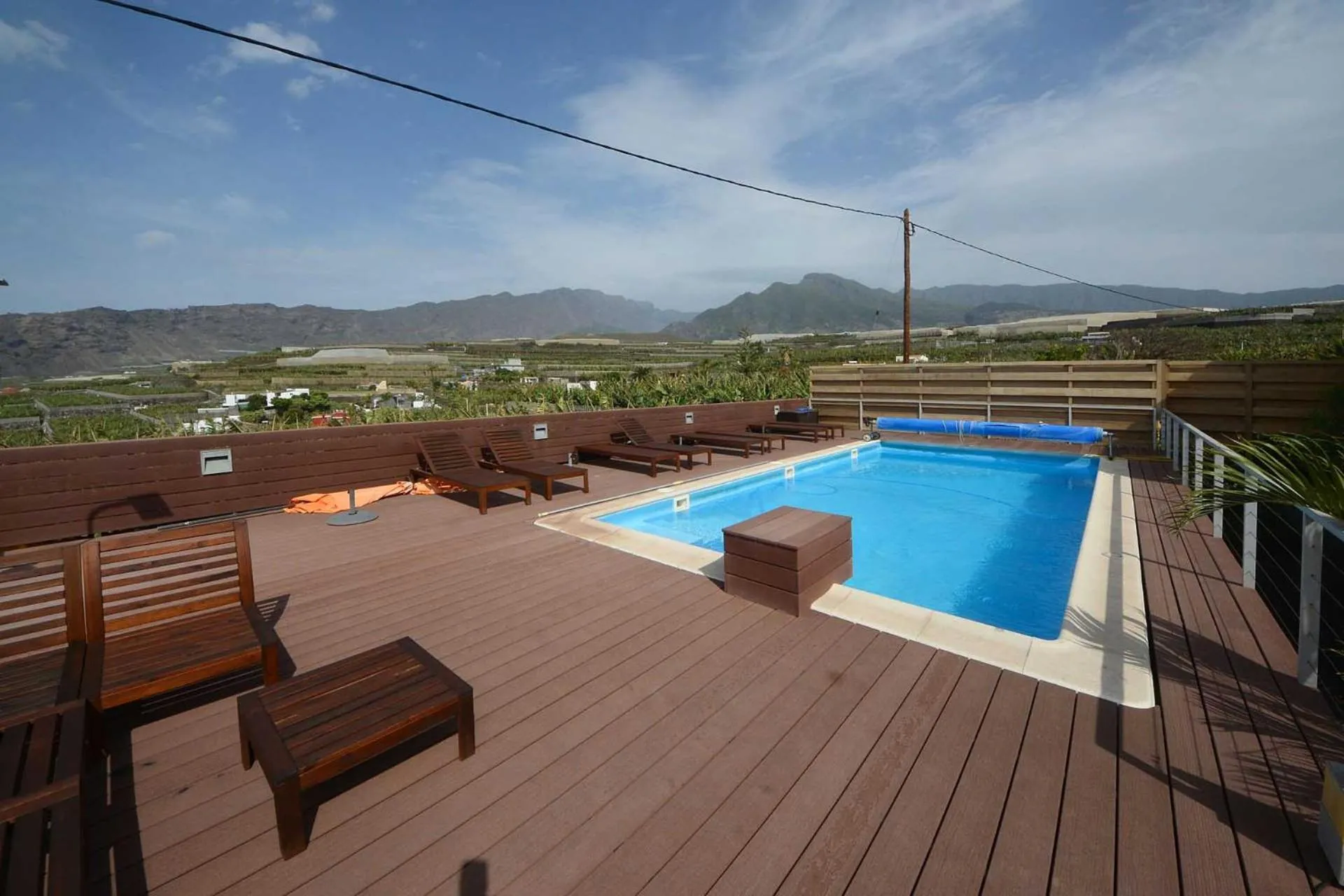 Swimming pool in Finca Marina BuenVivir