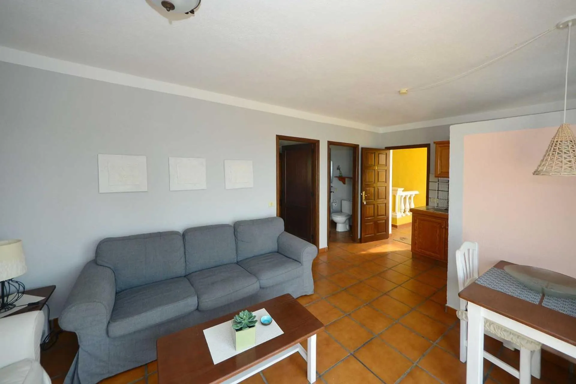 Living room in Finca Marina BuenVivir