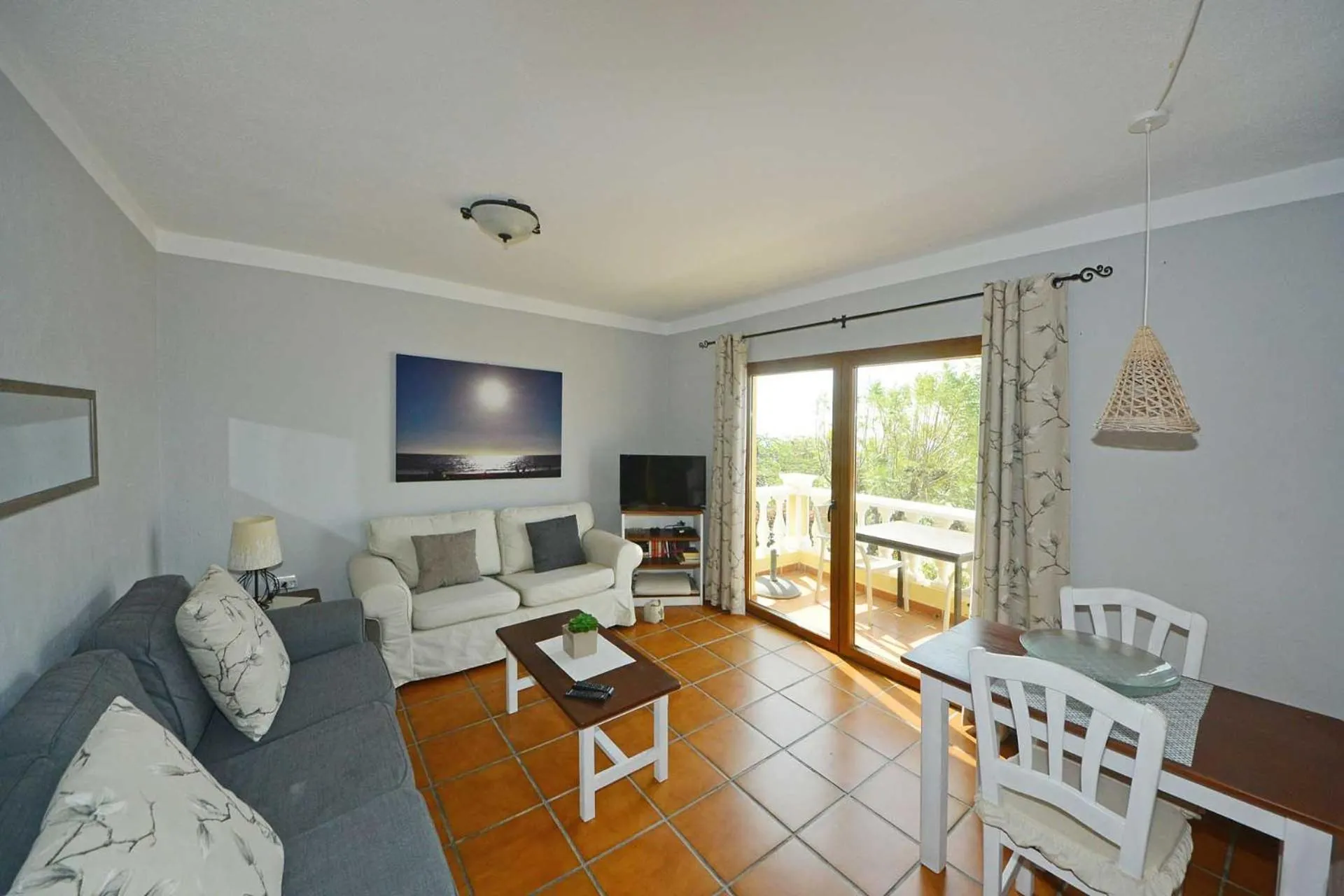 Living room in Finca Marina BuenVivir