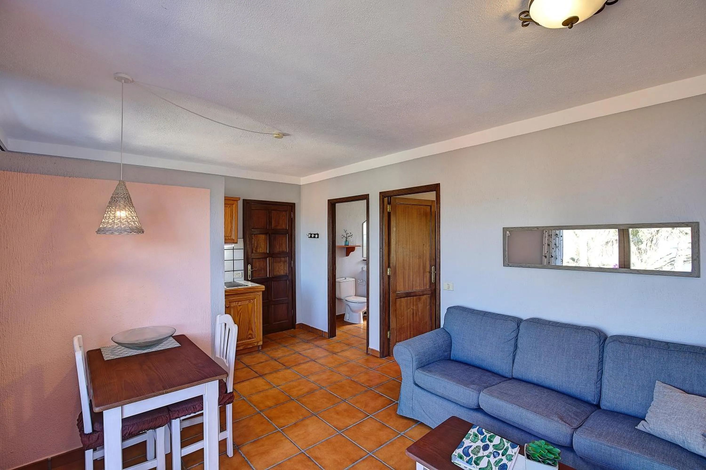 Living room in Finca Marina BuenVivir