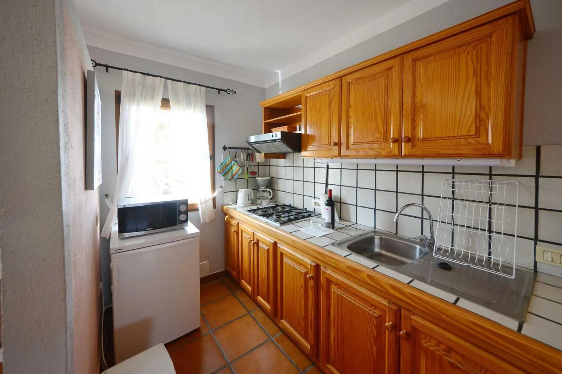 Kitchen or kitchenette in Finca Marina BuenVivir