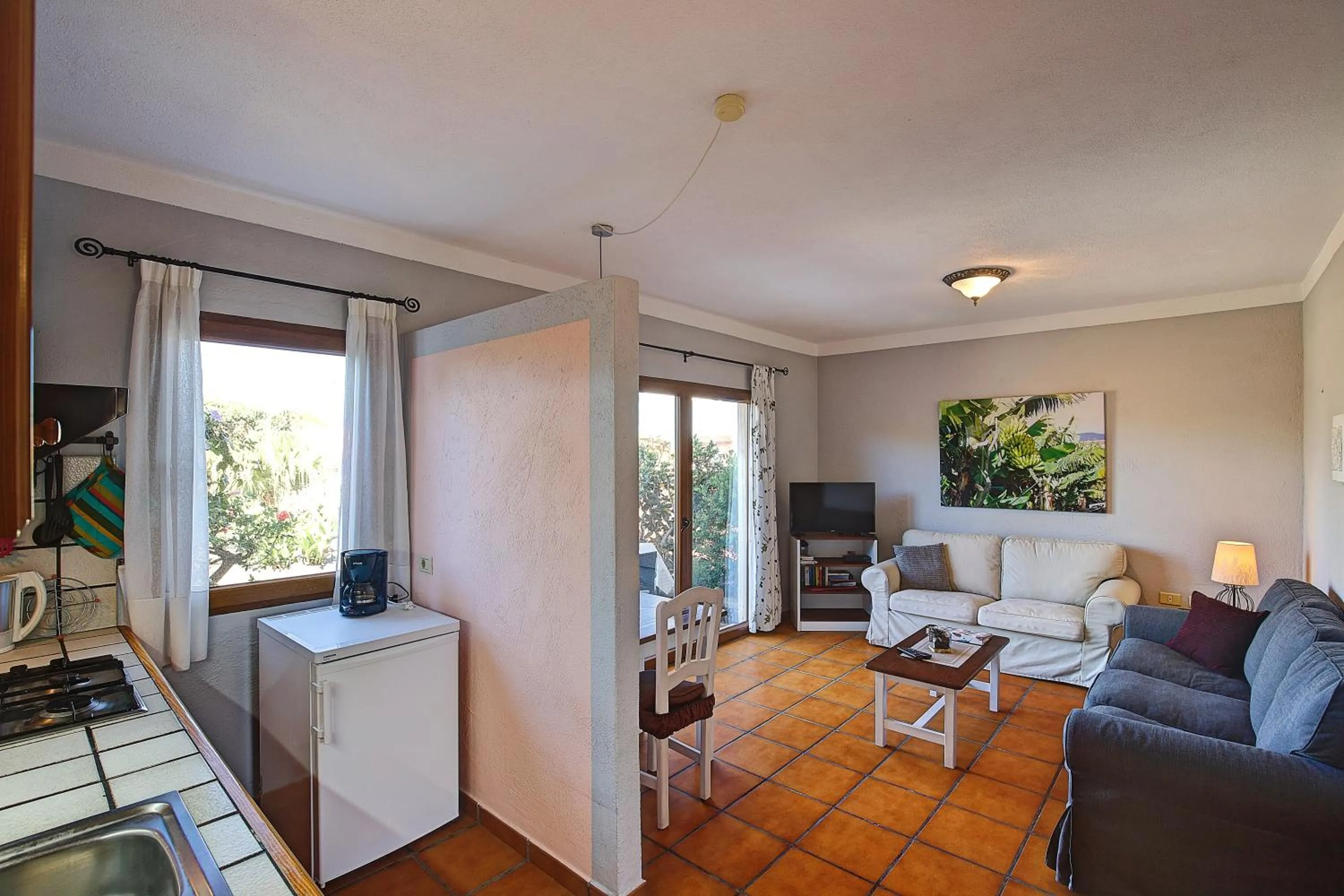 Living room in Finca Marina BuenVivir