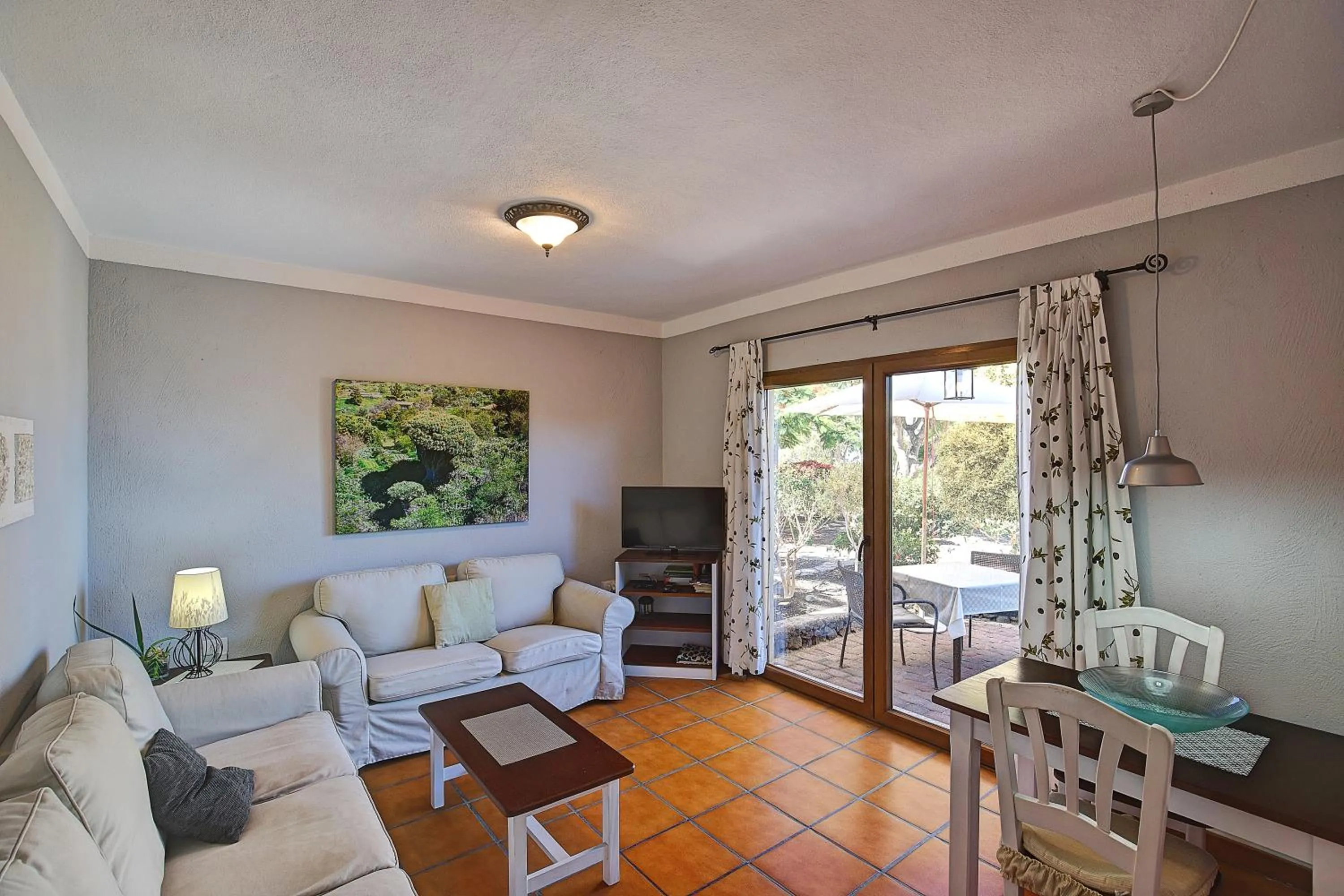 Living room in Finca Marina BuenVivir