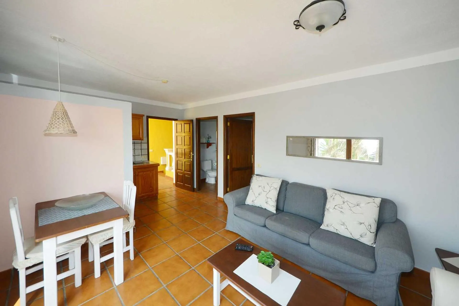 Living room in Finca Marina BuenVivir