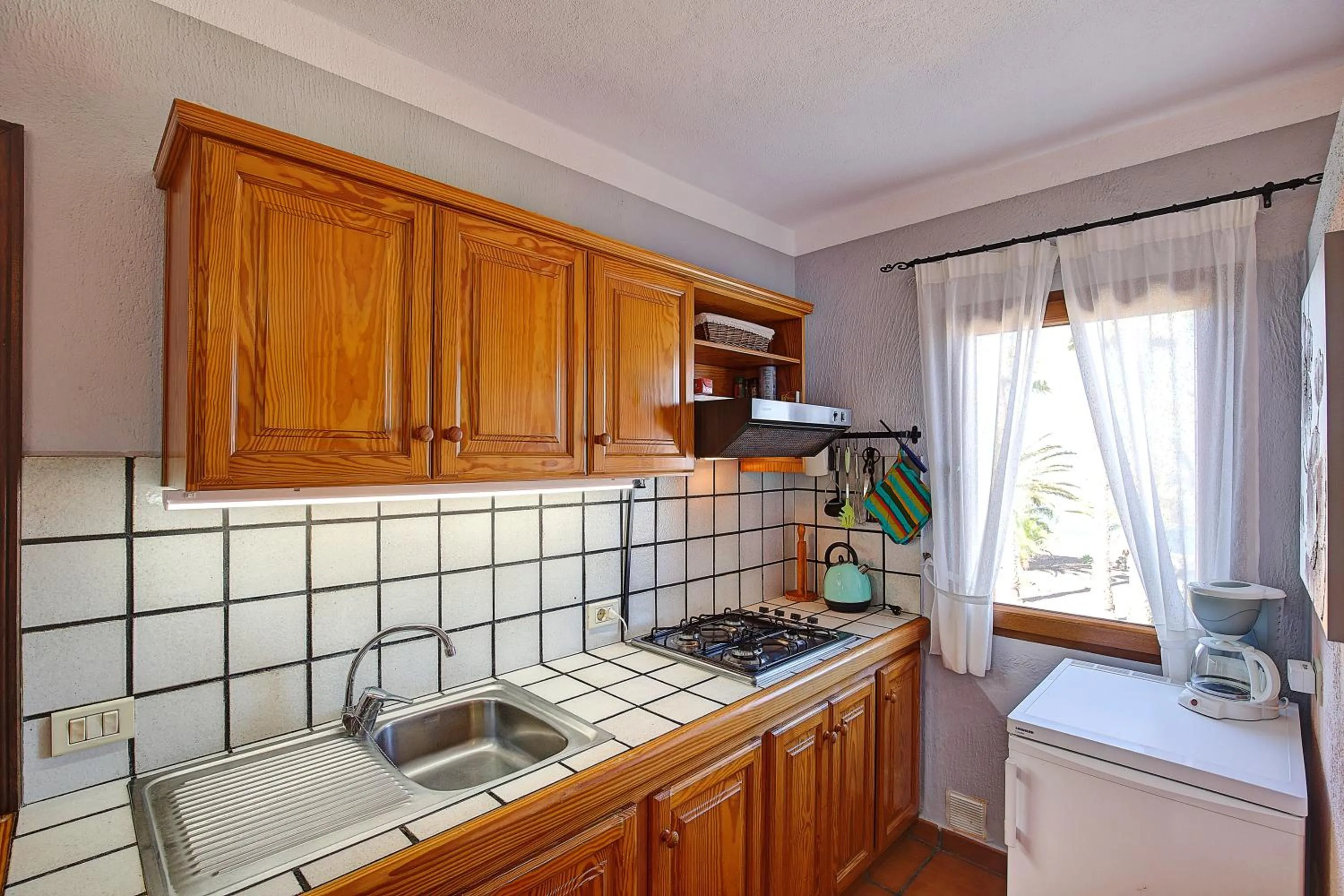 Kitchen or kitchenette in Finca Marina BuenVivir