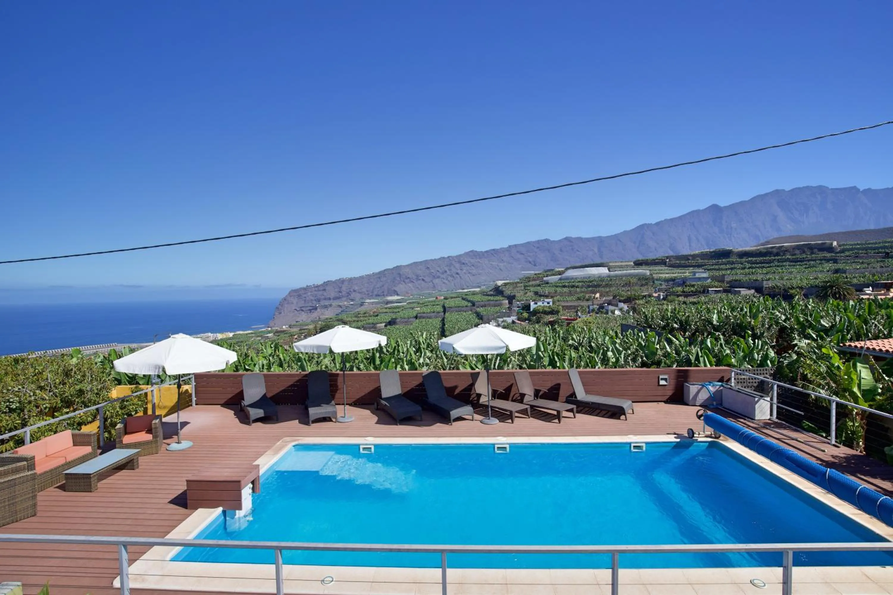 Swimming pool in Finca Marina BuenVivir