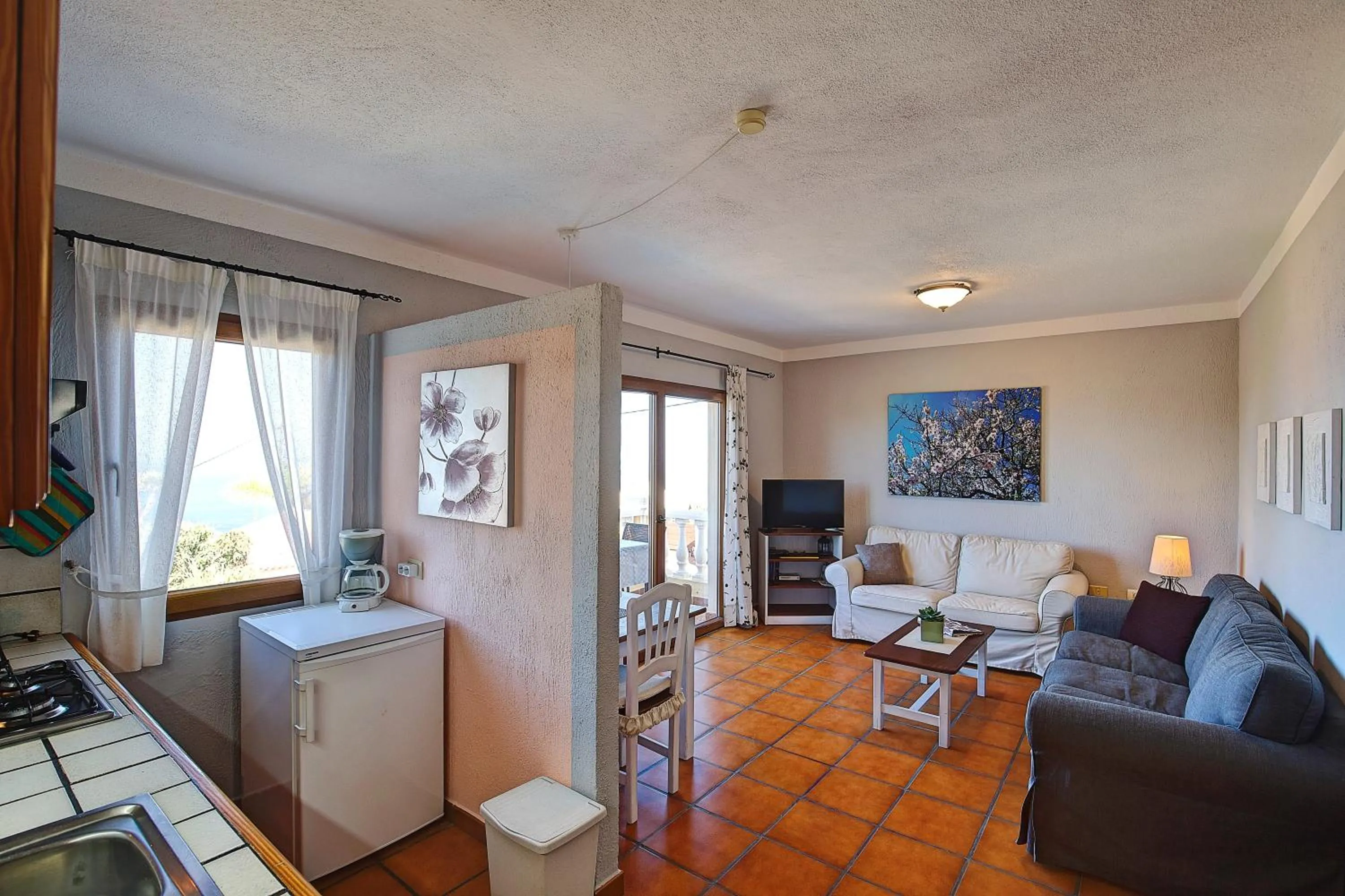 Living room in Finca Marina BuenVivir