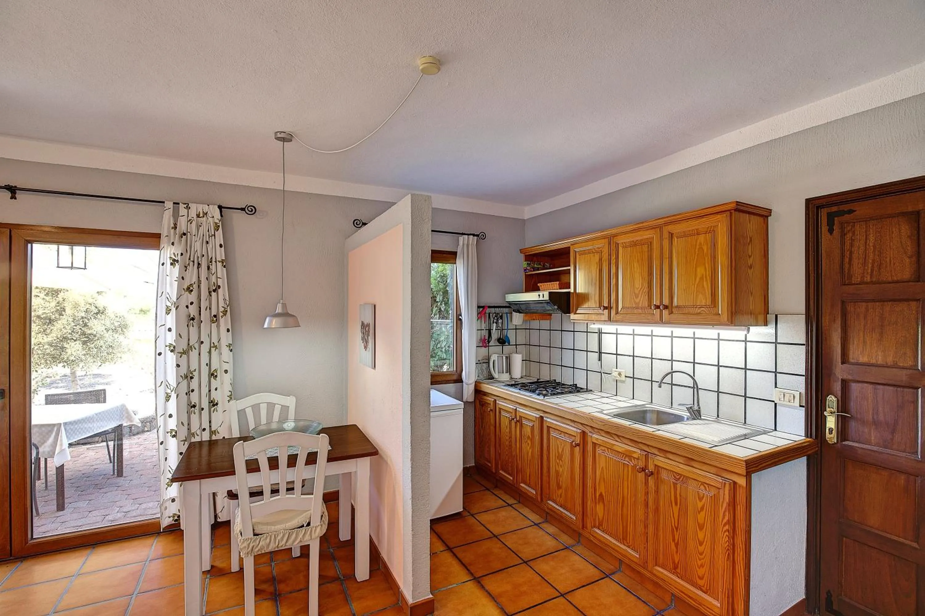 Kitchen or kitchenette in Finca Marina BuenVivir