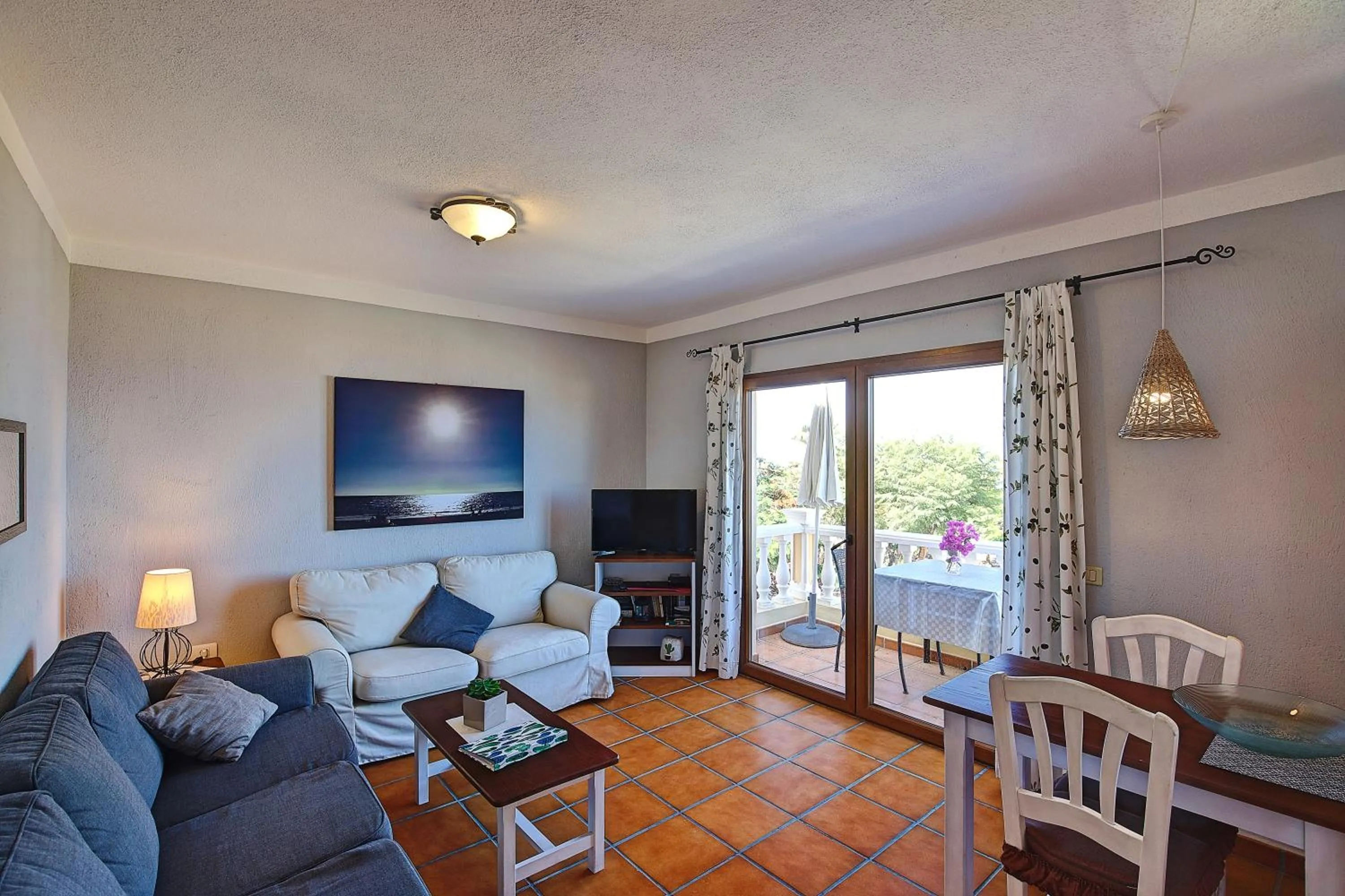 Living room in Finca Marina BuenVivir