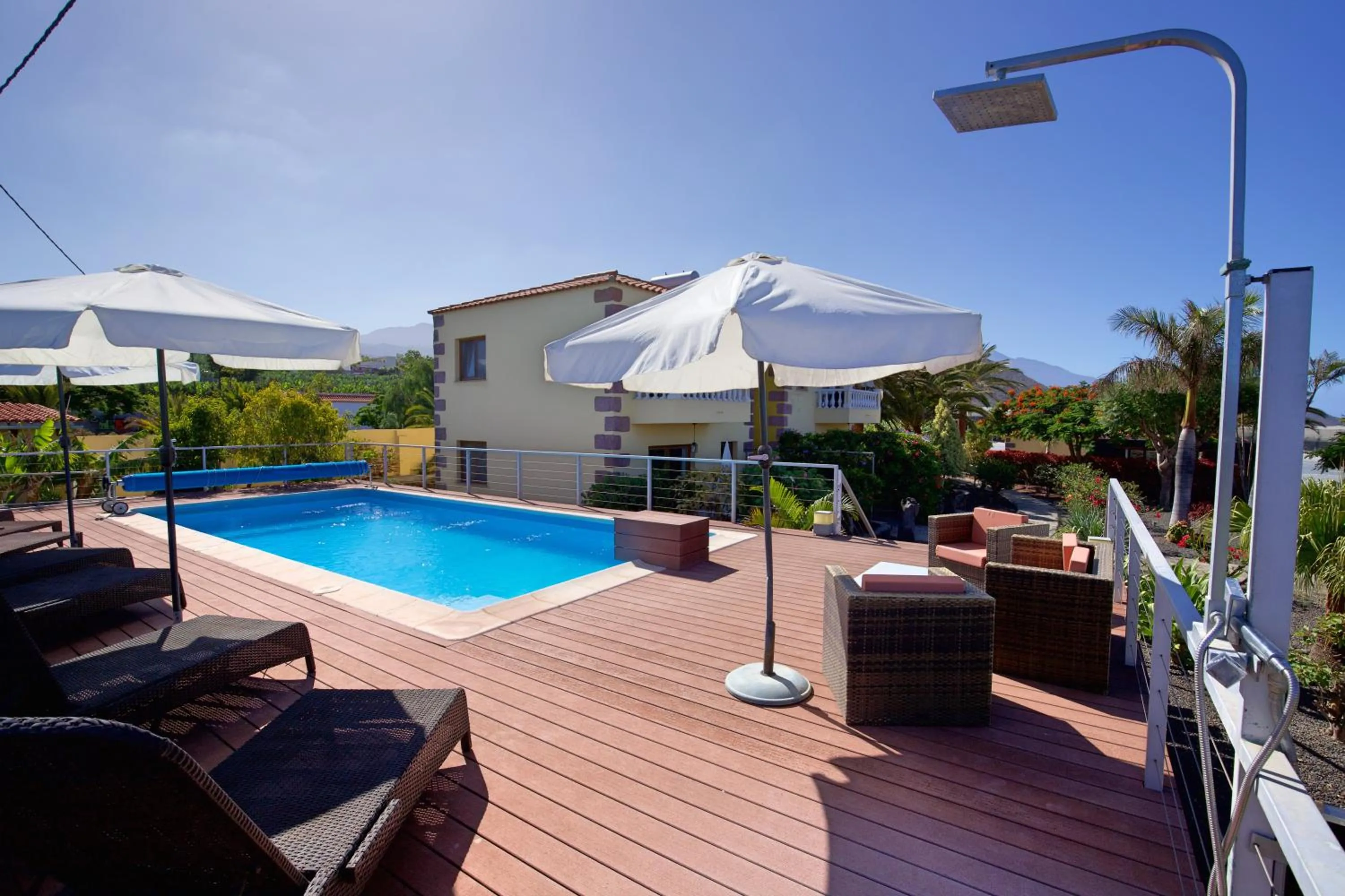 Swimming pool in Finca Marina BuenVivir