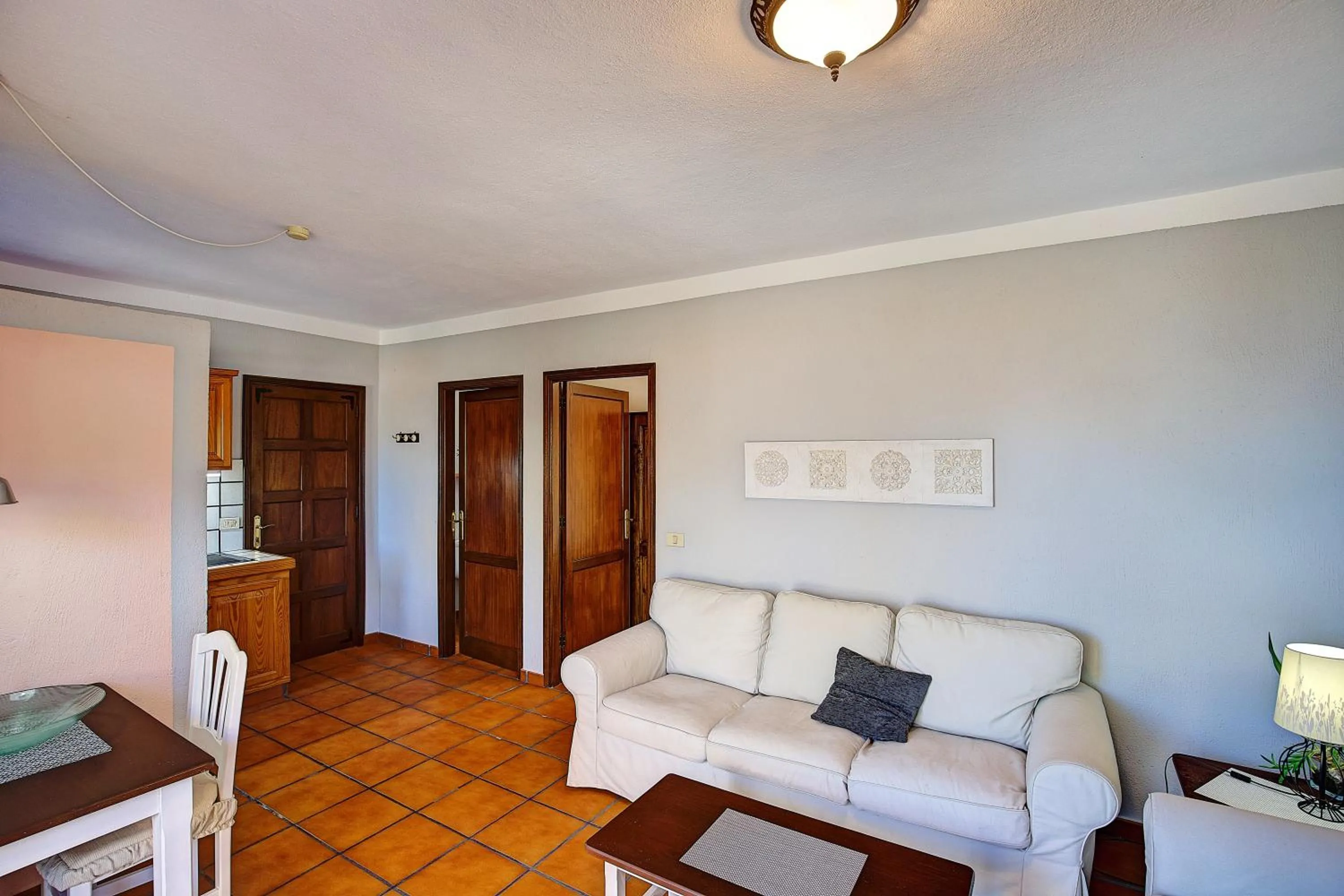Living room in Finca Marina BuenVivir